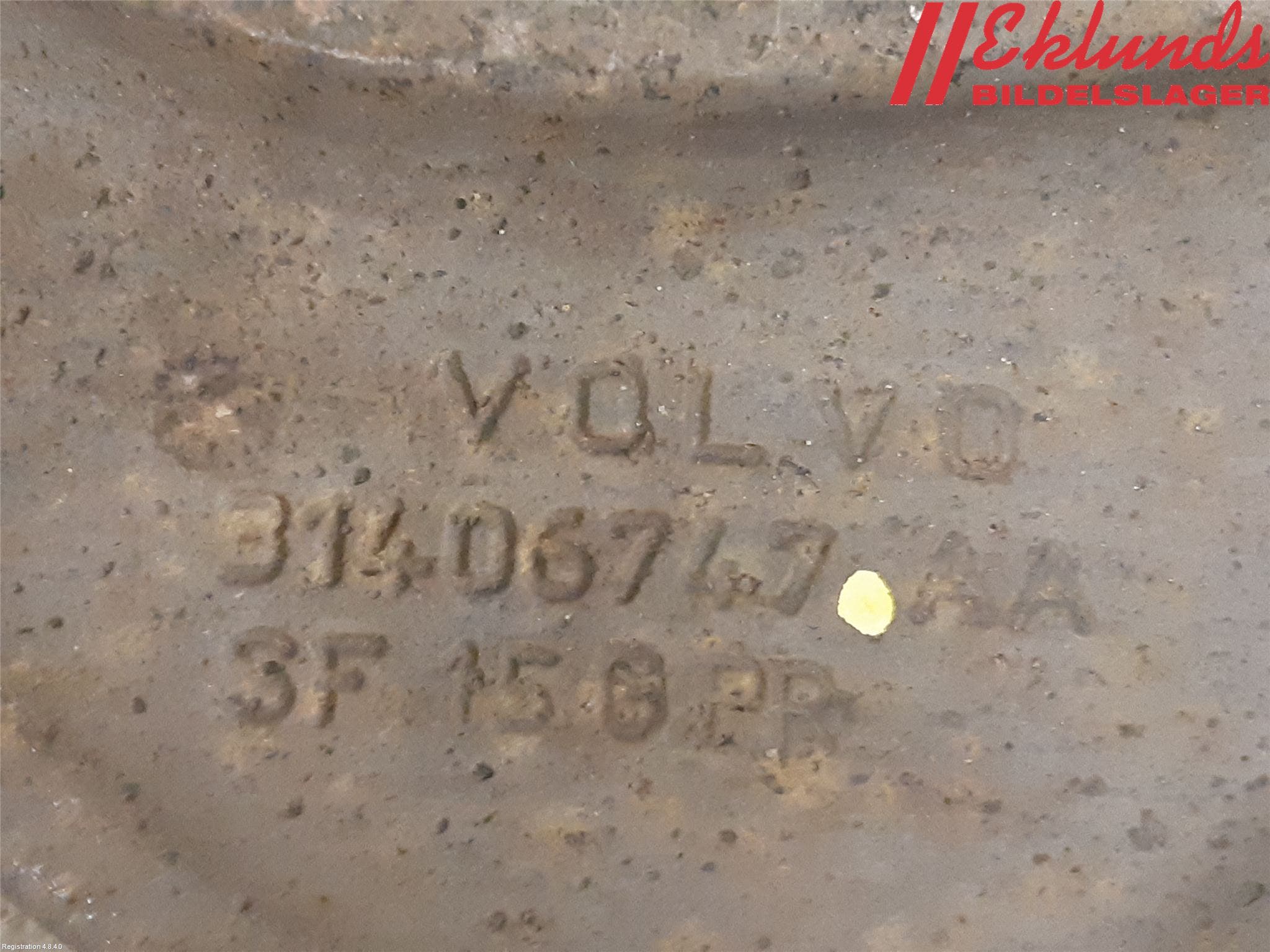 Volvo V70 14-16 Bärarm Bak Höger