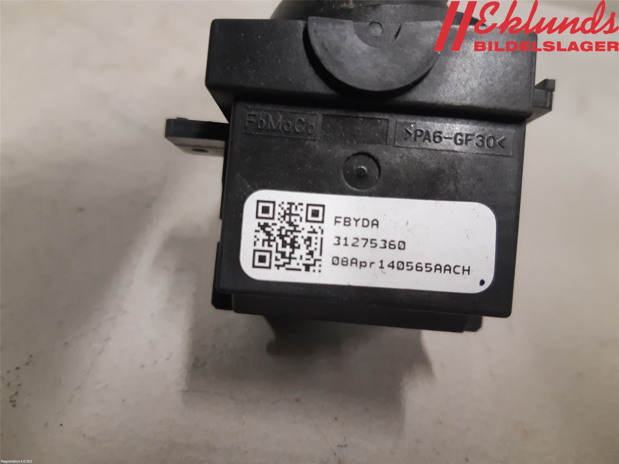 Volvo V70 08-13 Spak Torkar-Spolomk