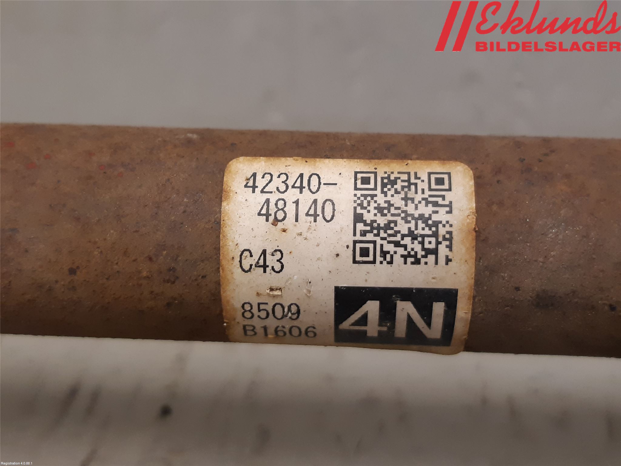 Lexus RX AL20 16-22 Drivaxel Bak Vänster