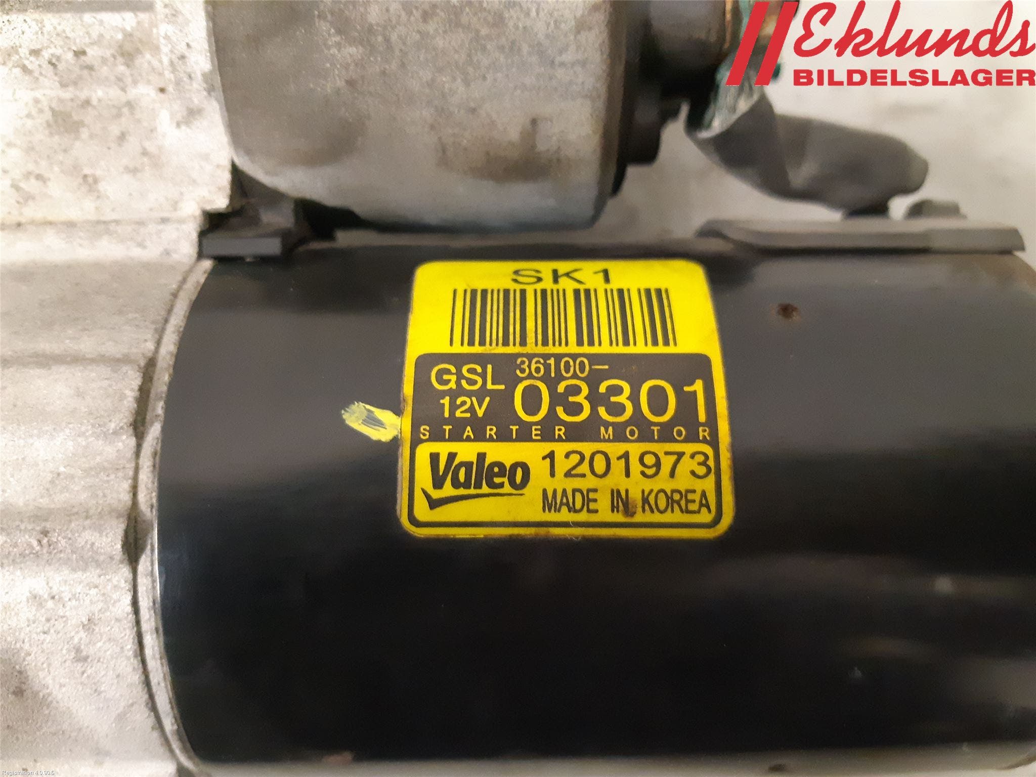 Kia RIO 12-16 Startmotor