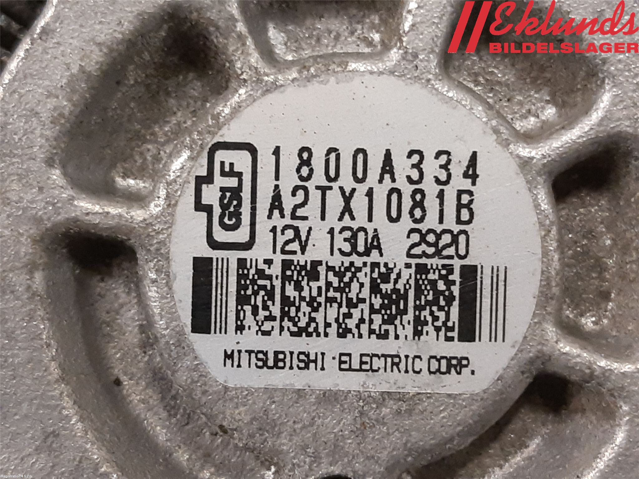 Mitsubishi OUTLANDER 13-21 Generator