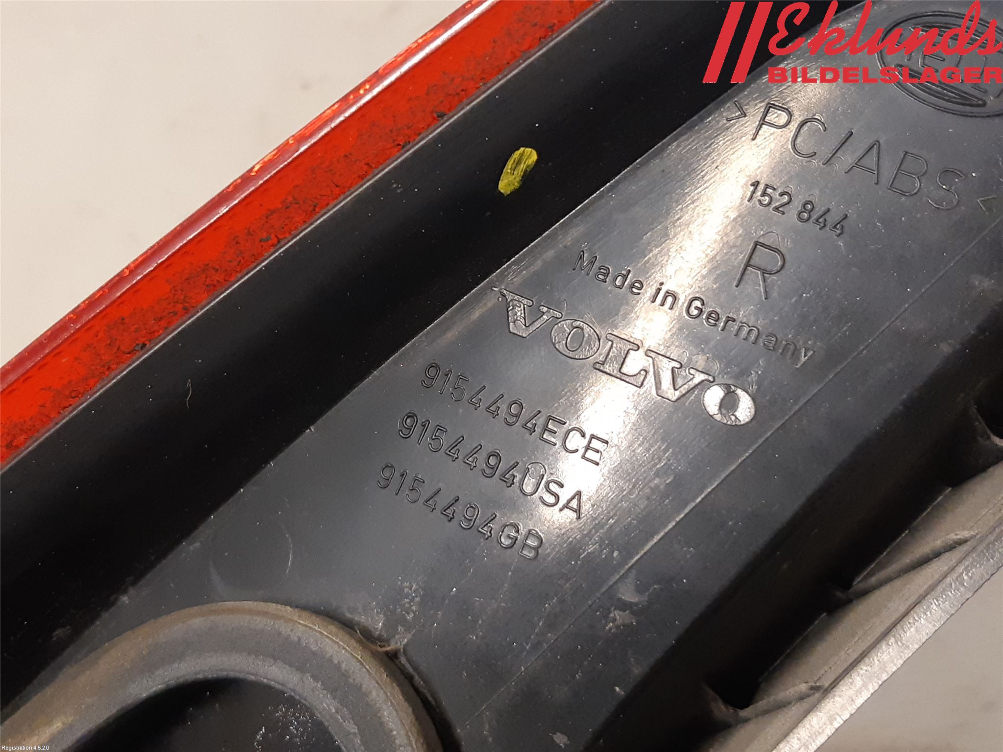 Volvo V70 00-04 Bakljus Höger