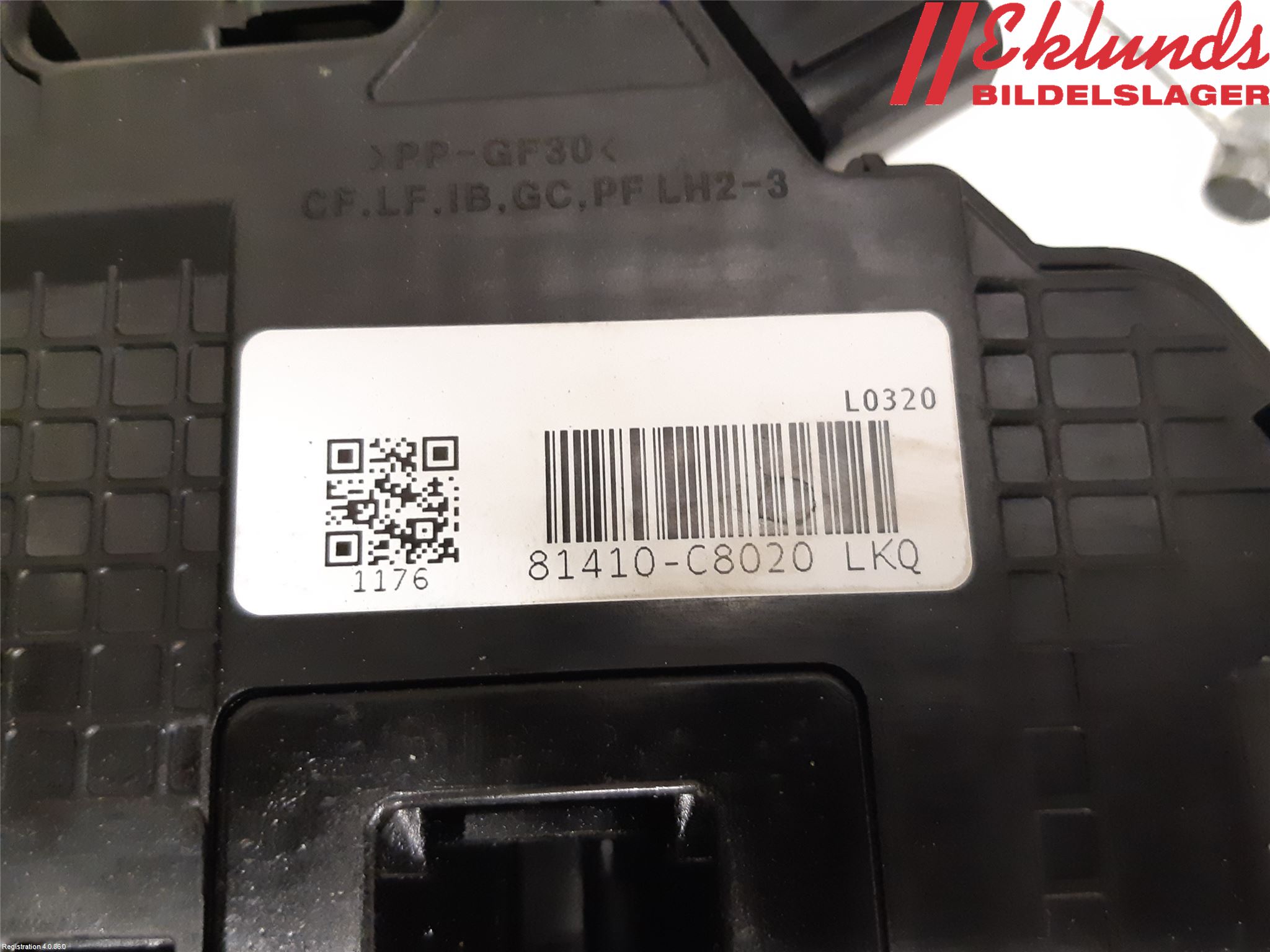 Hyundai i20 GB 15-20 Låskista-Dörrlås