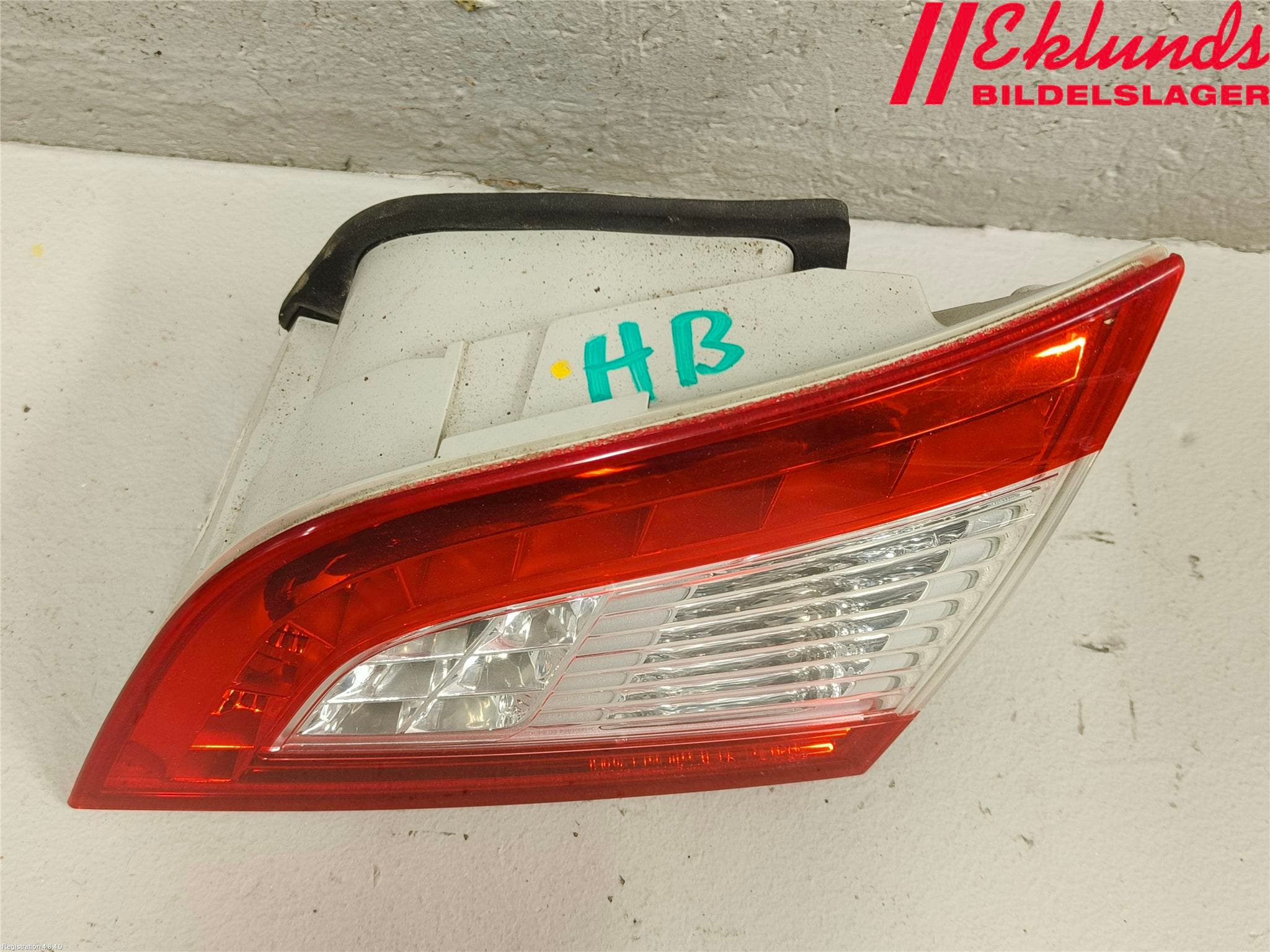 Peugeot 508 11-18 Bakljus Lucka Hö