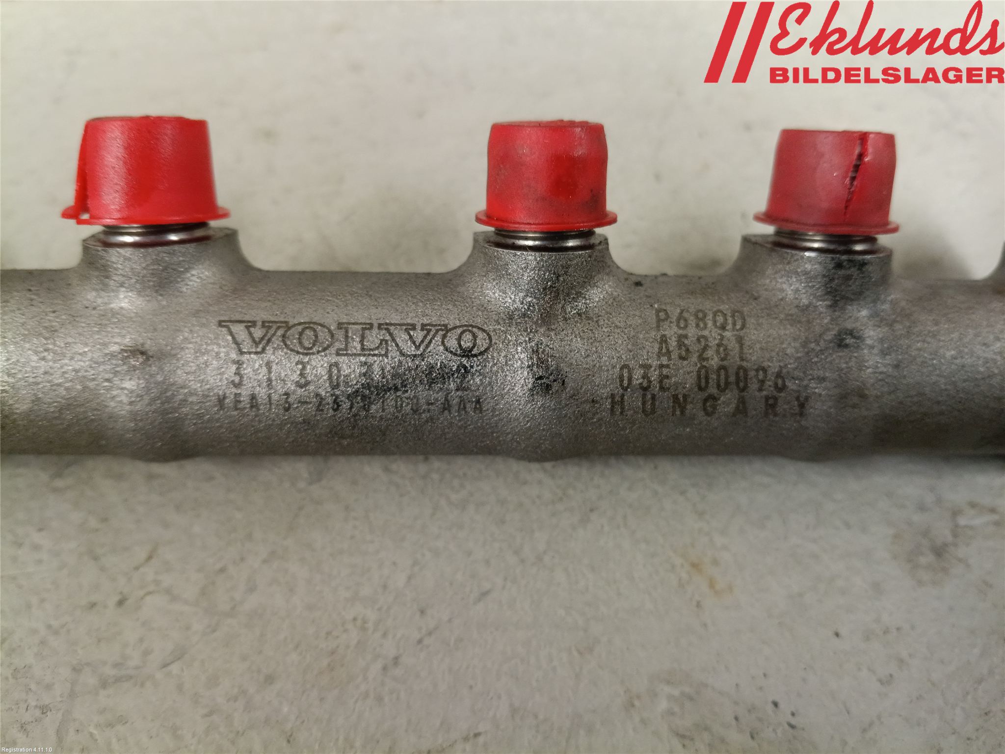 Volvo V60 19- Inj. Fuelrail