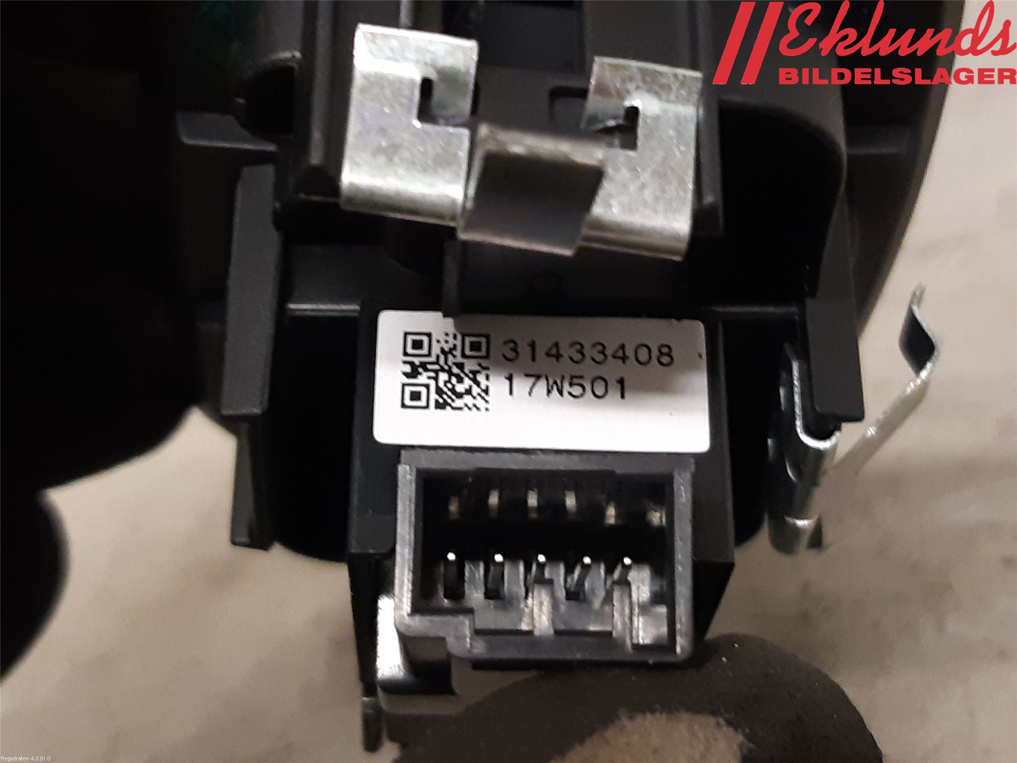 Volvo XC60 18- Strömställare Elhiss