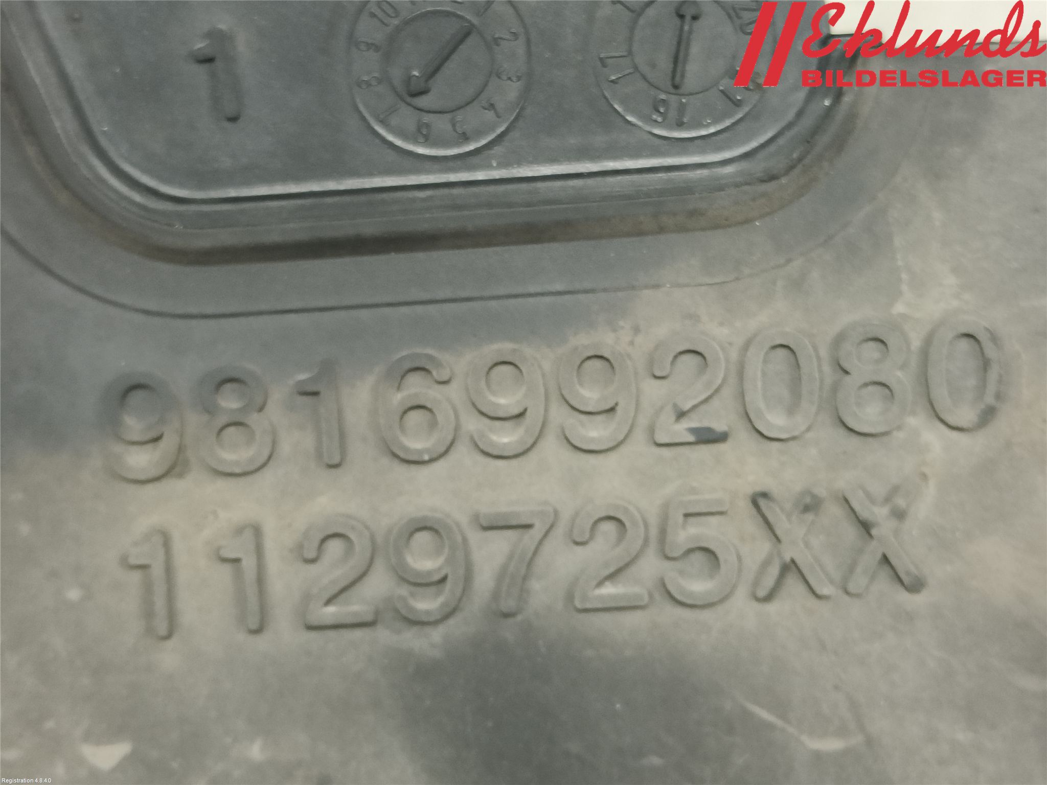Peugeot 508 19- Deflektor Plåt-Plast Kylning