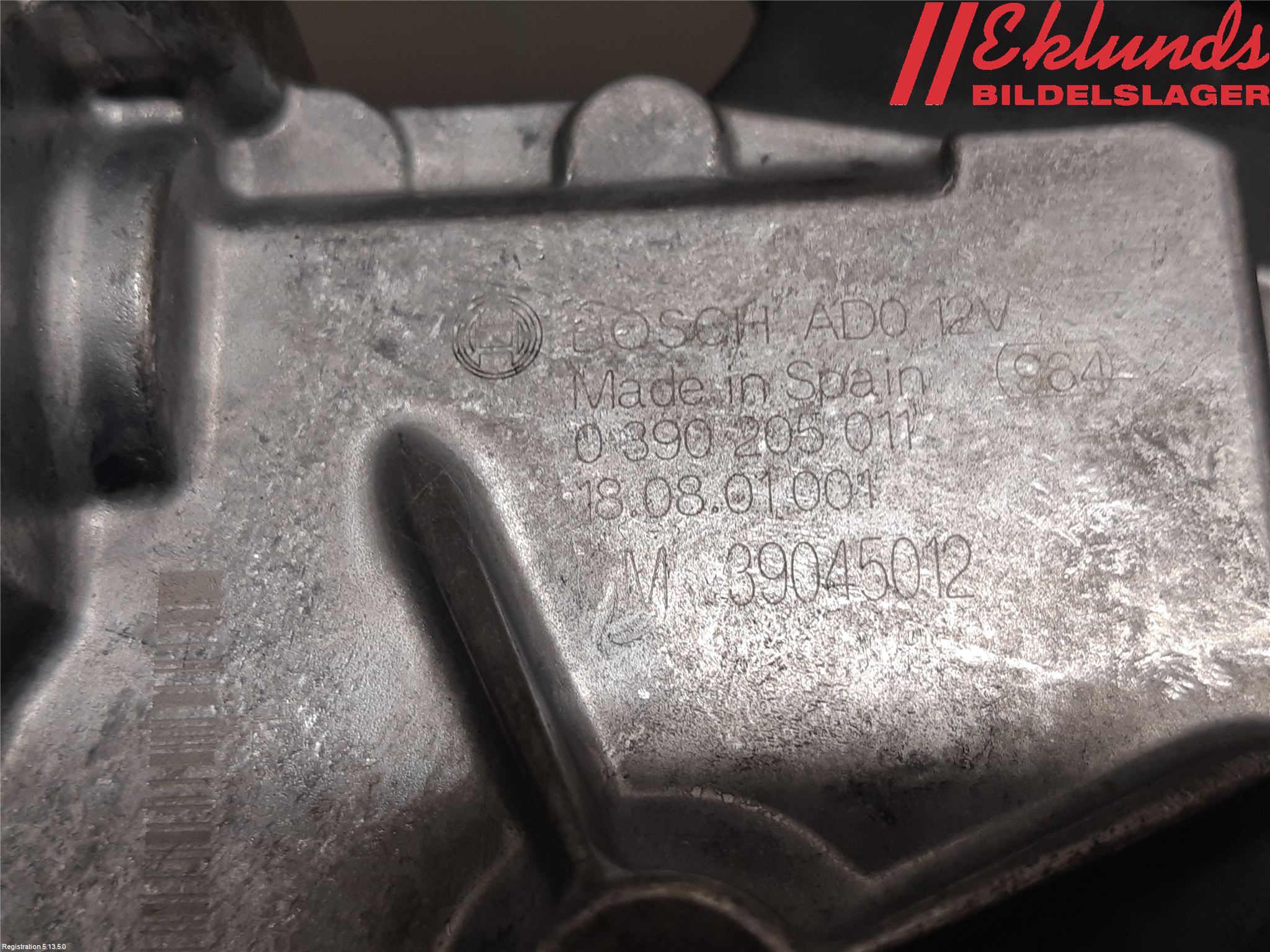 Opel CORSA E 15-19 Torkarmotor Baklucka