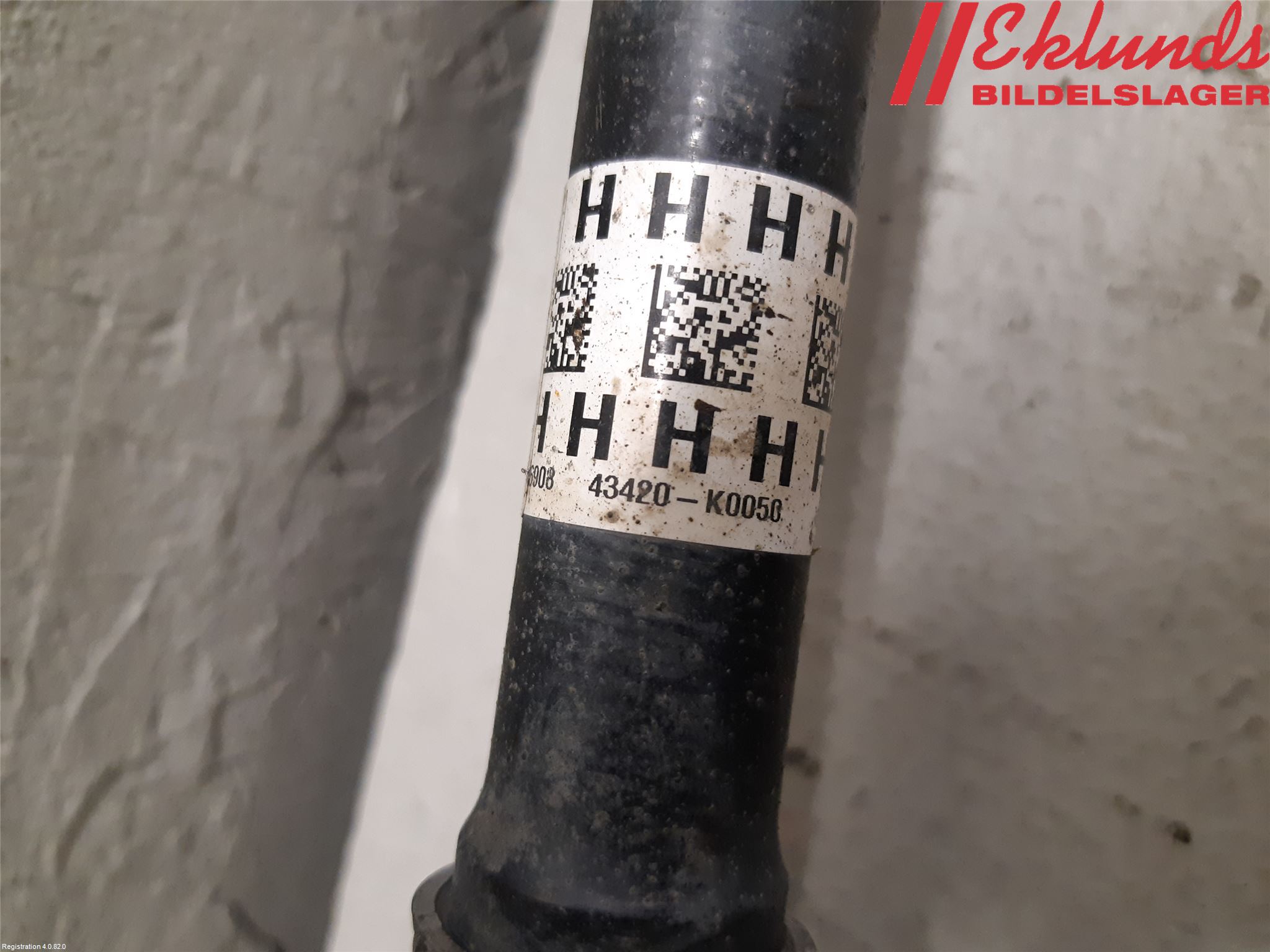 Toyota YARIS XP21 20- Drivaxel Fram Vänster