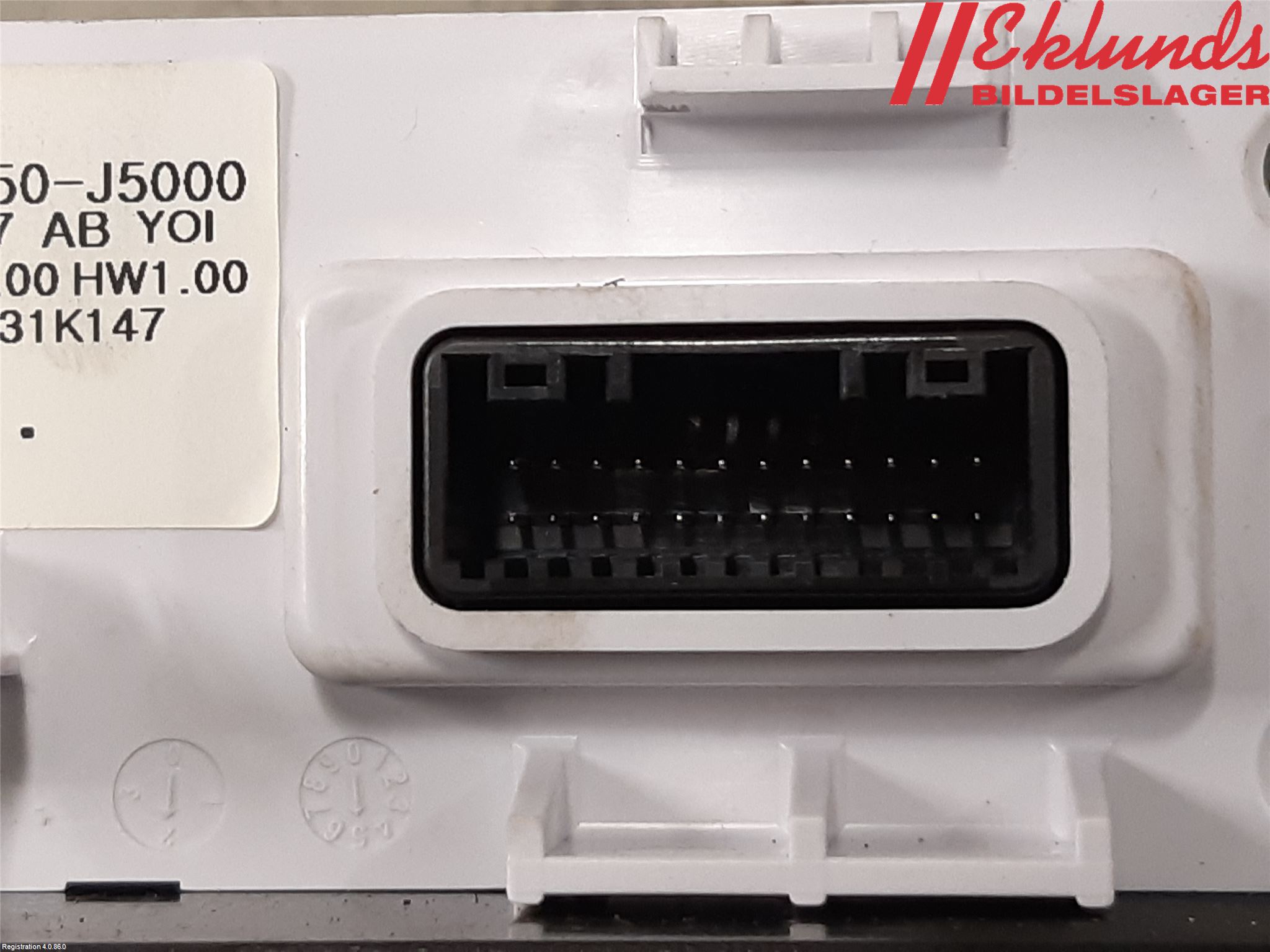 Kia STINGER 18- Ac Styrenhet Ac Manöveren