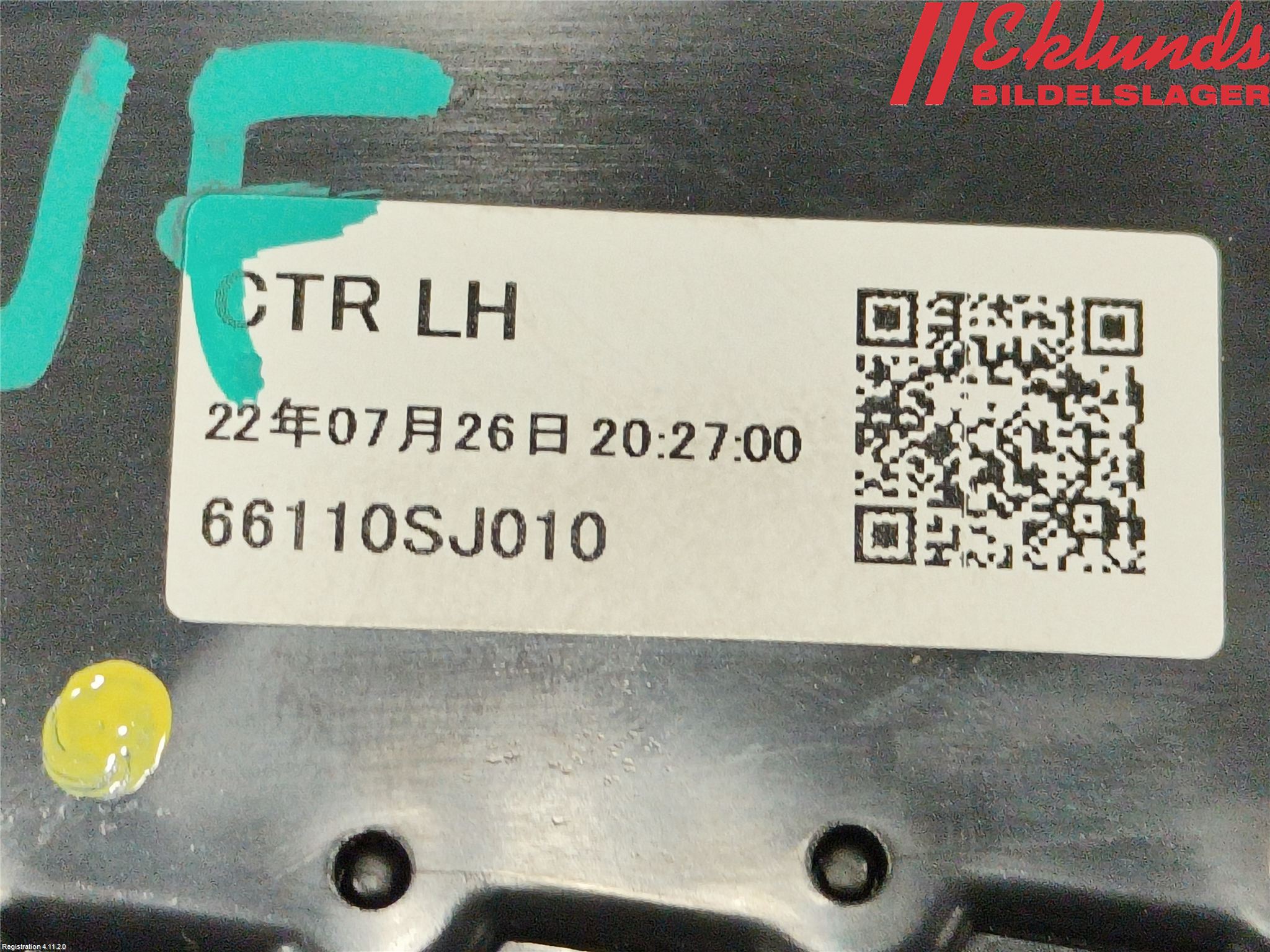 Subaru FORESTER SK 19- Defrosterkanal-Munstycke