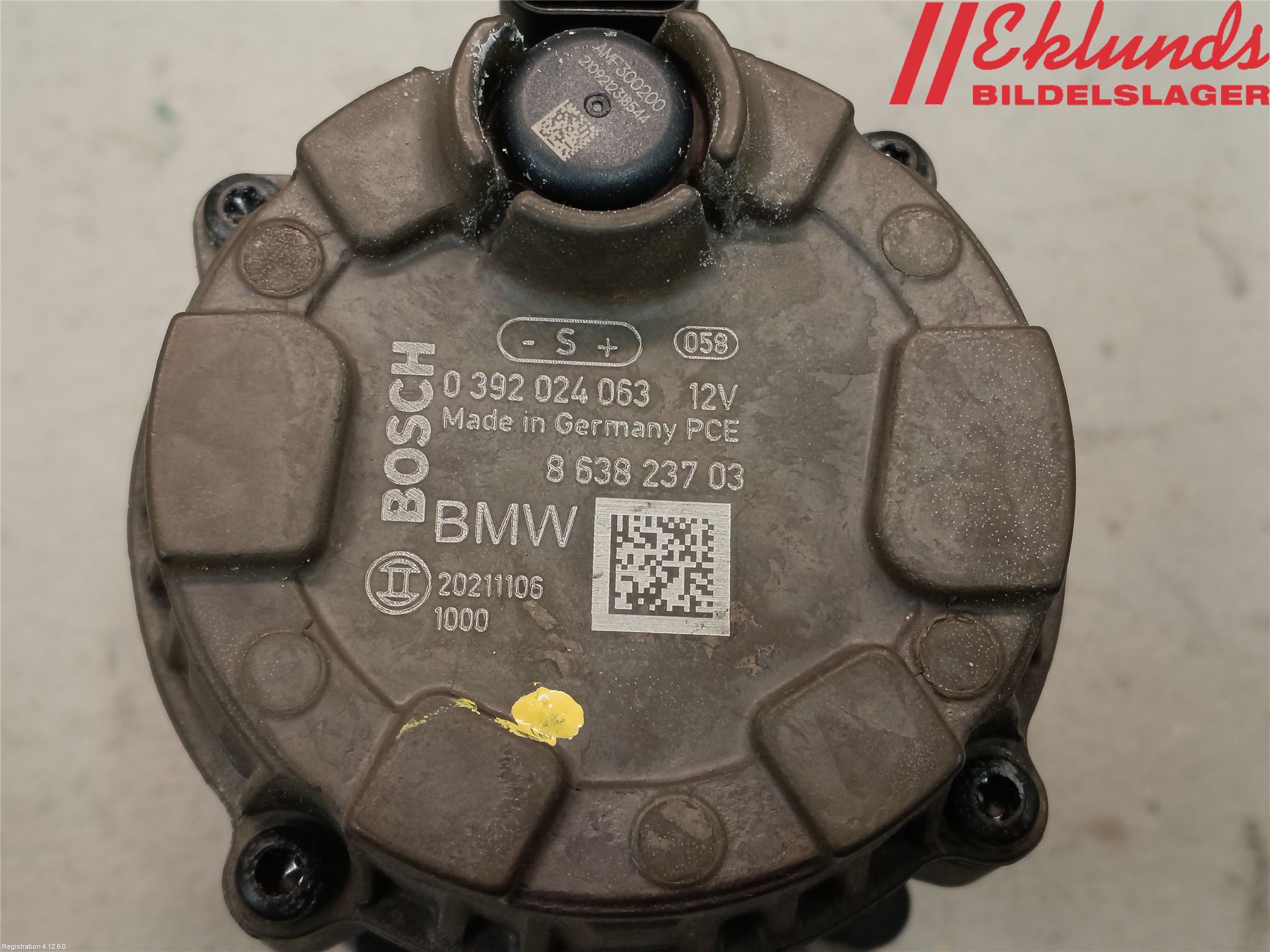 BMW 5 G30/G31/F90 17-23 Vattenpump