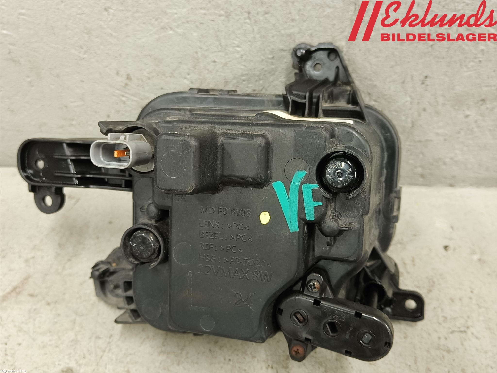 Kia OPTIMA 16-20 Dimljus-Varselljus Fram