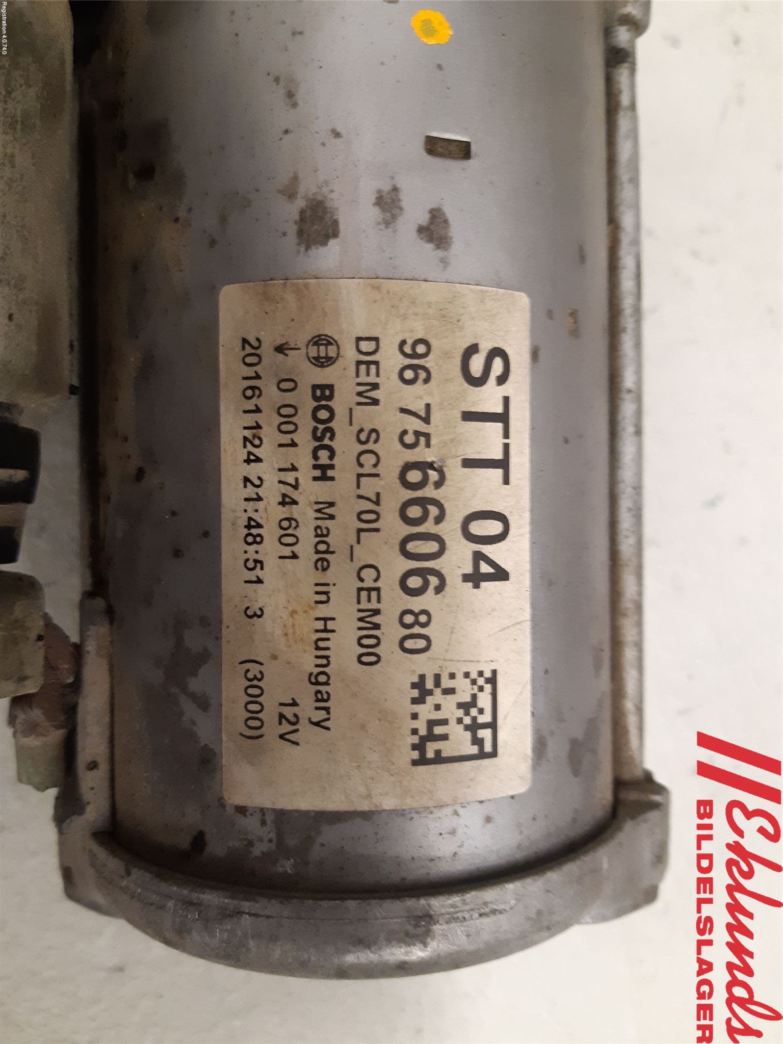 Citroen BERLINGO 08-18 Startmotor Diesel