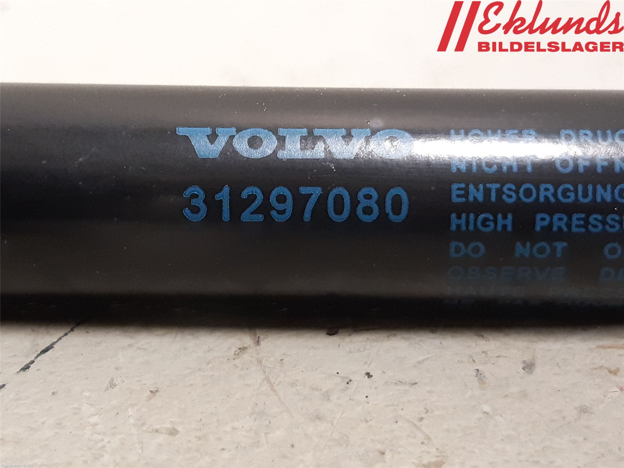 Volvo V60 11-13 Gasfjäder Baklucka