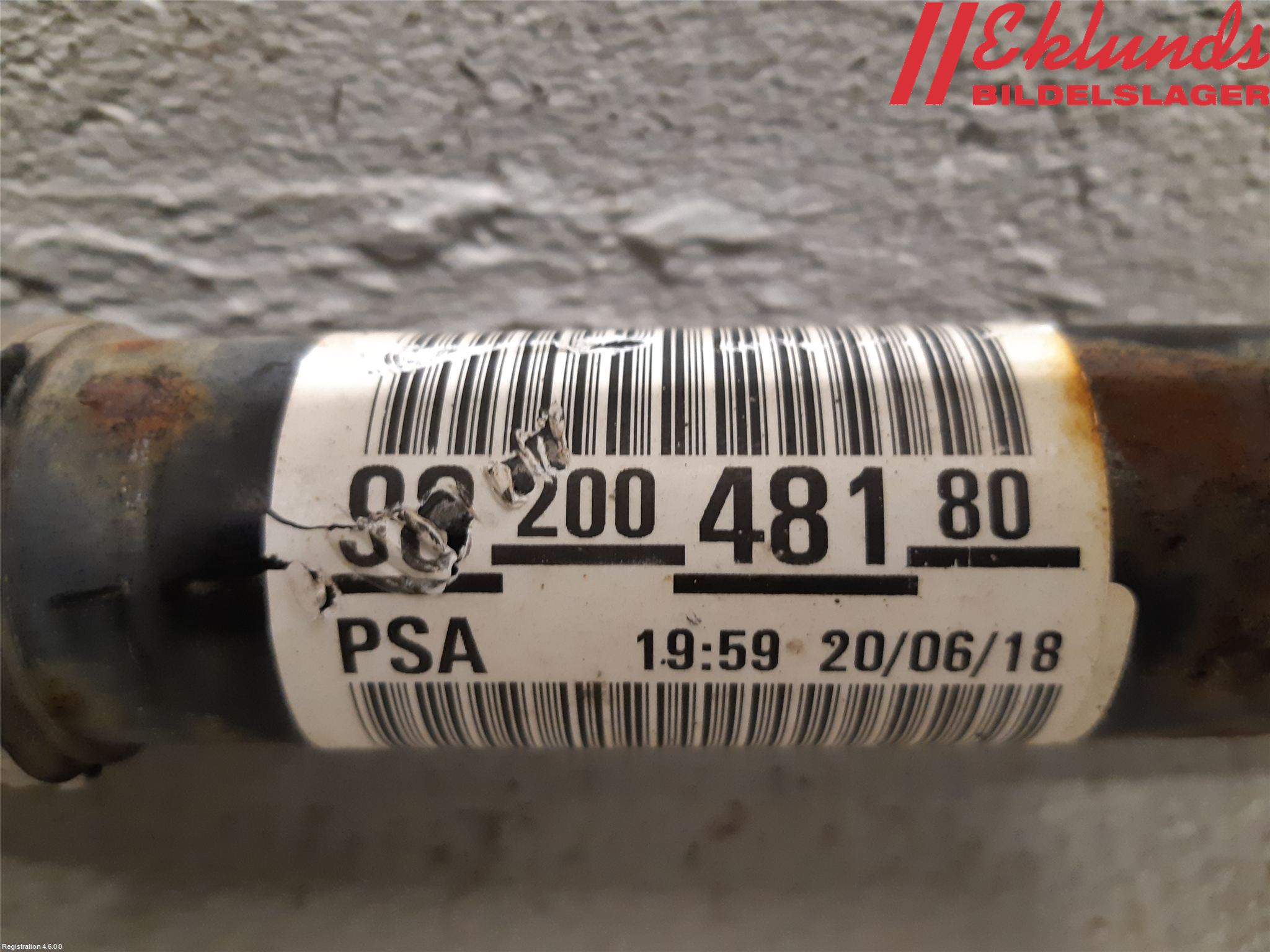 Peugeot EXPERT/E-EXPERT 17- Drivaxel Fram Vänster