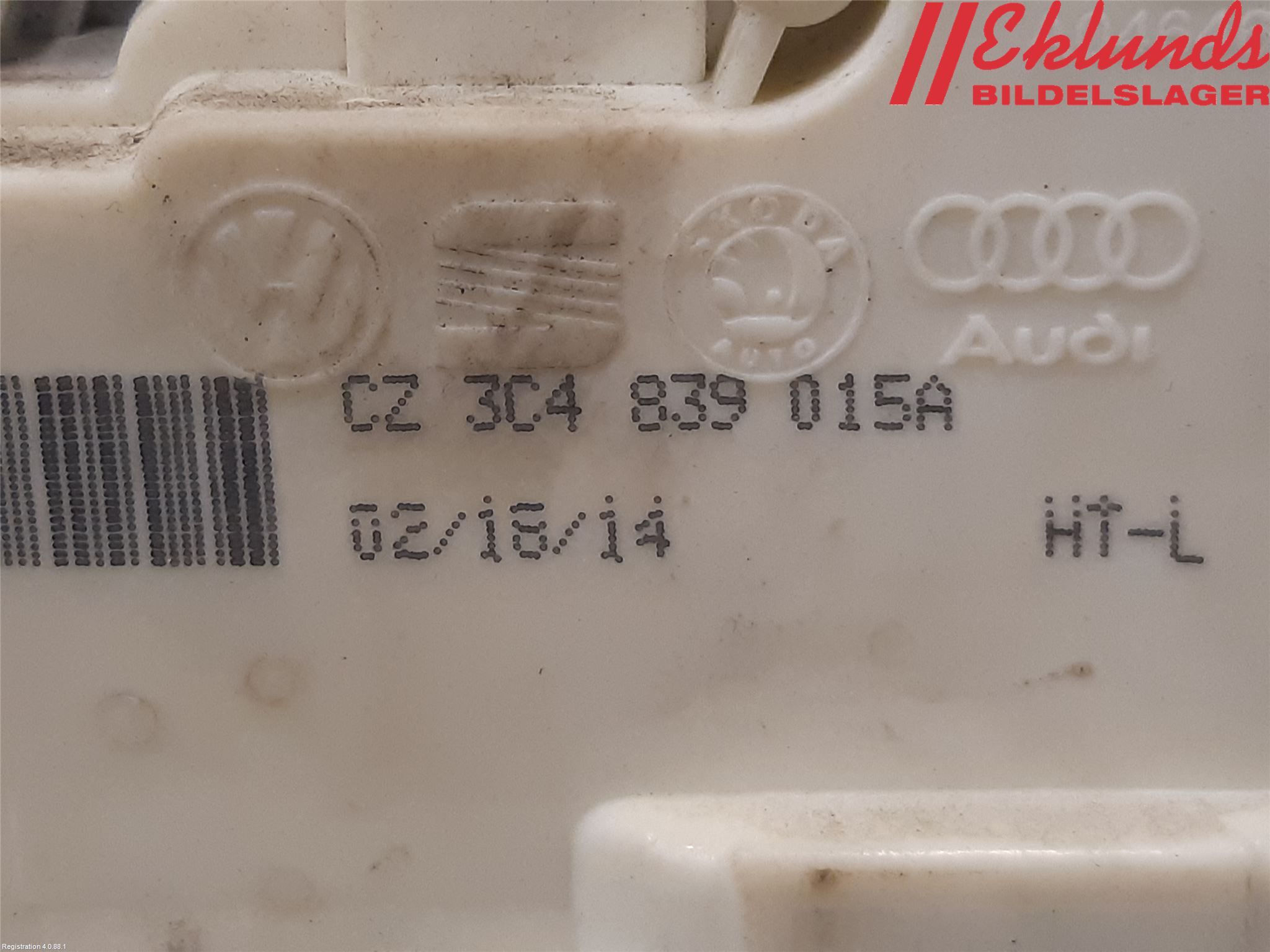 Volkswagen VW PASSAT 11-14 Låskista-Dörrlås