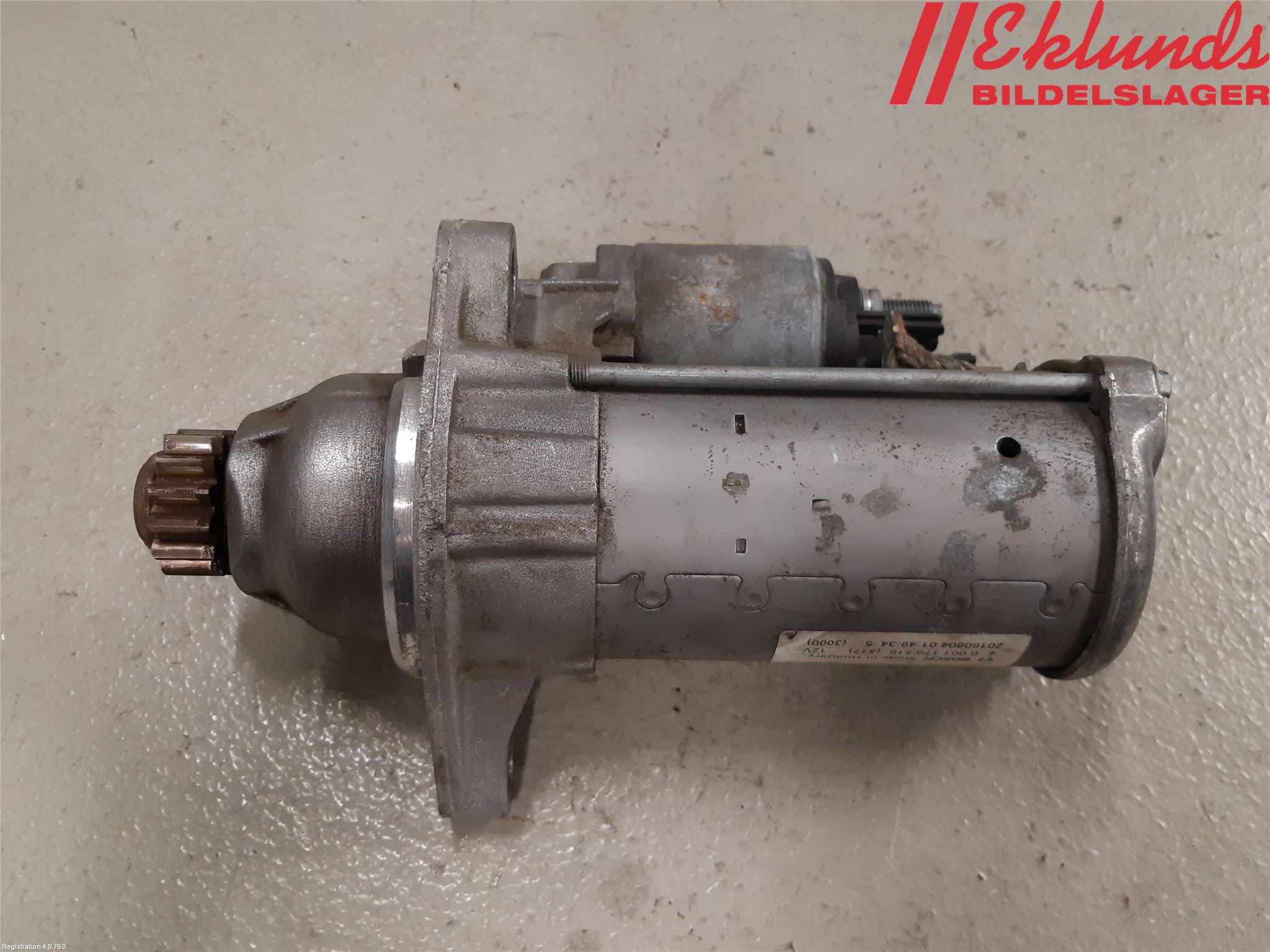 Volkswagen VW POLO 10-17 Startmotor