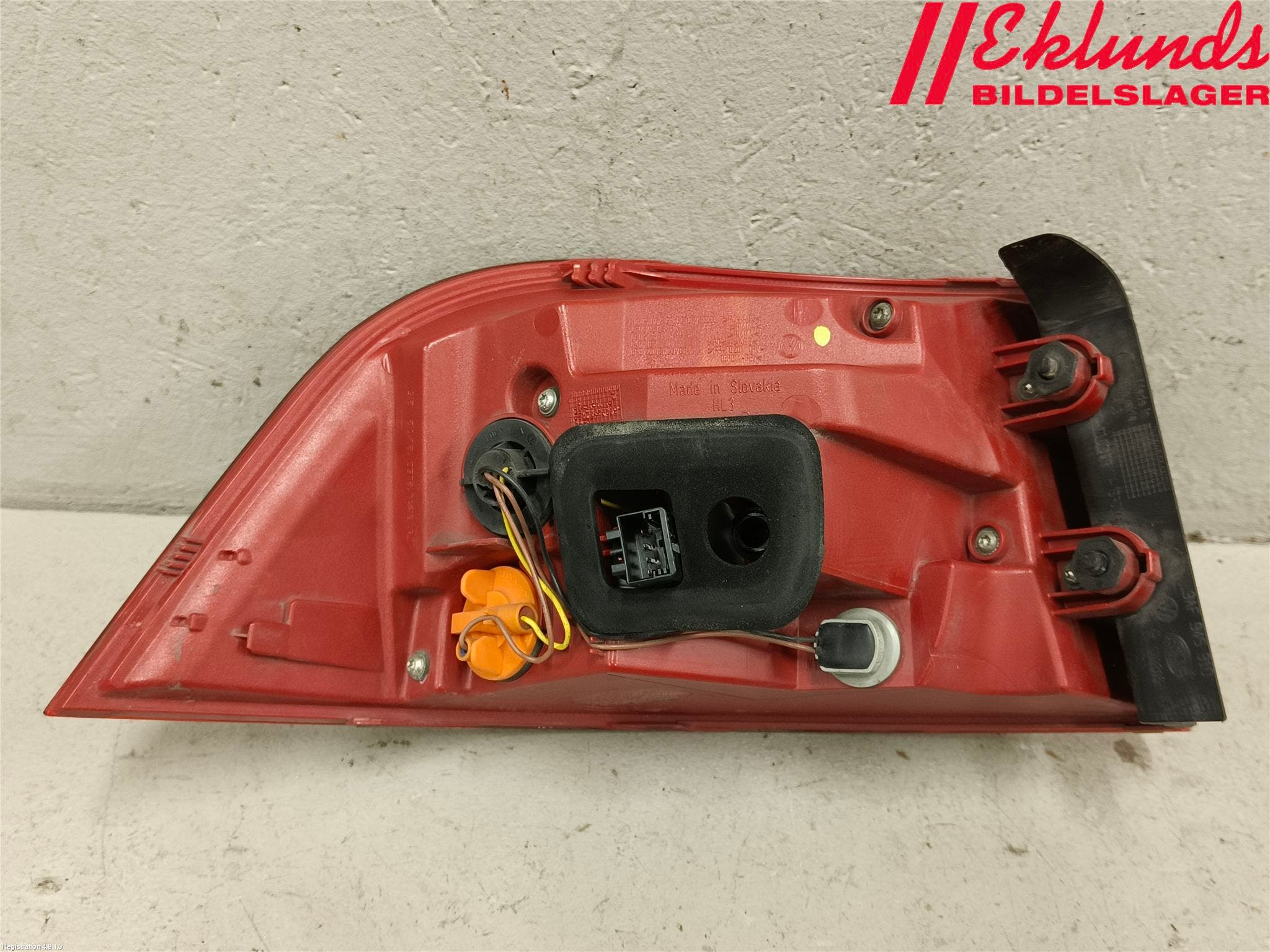 Volkswagen VW PASSAT 11-14 Bakljus Höger