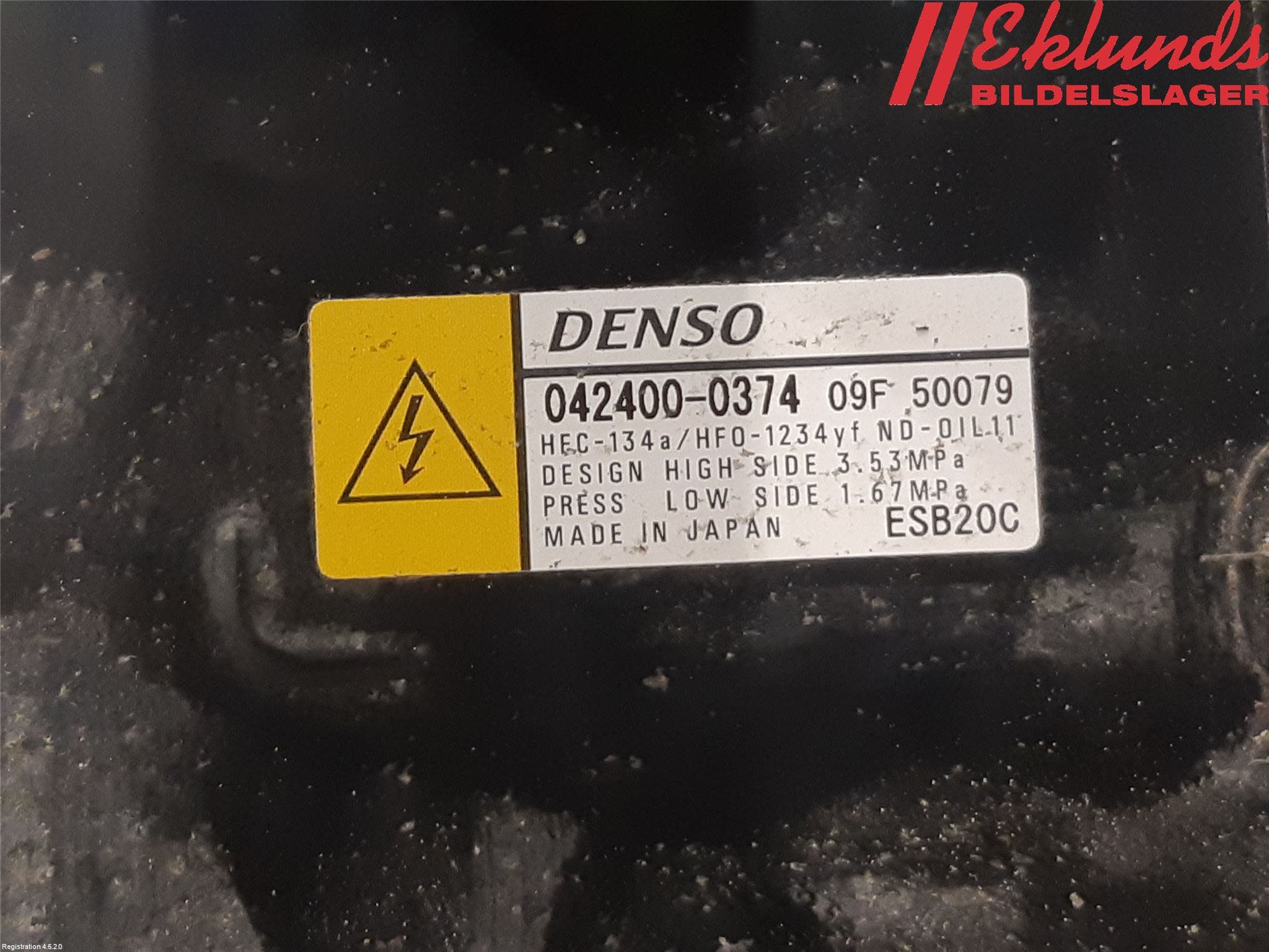 Toyota C-HR 16-23 Ac Kompressor