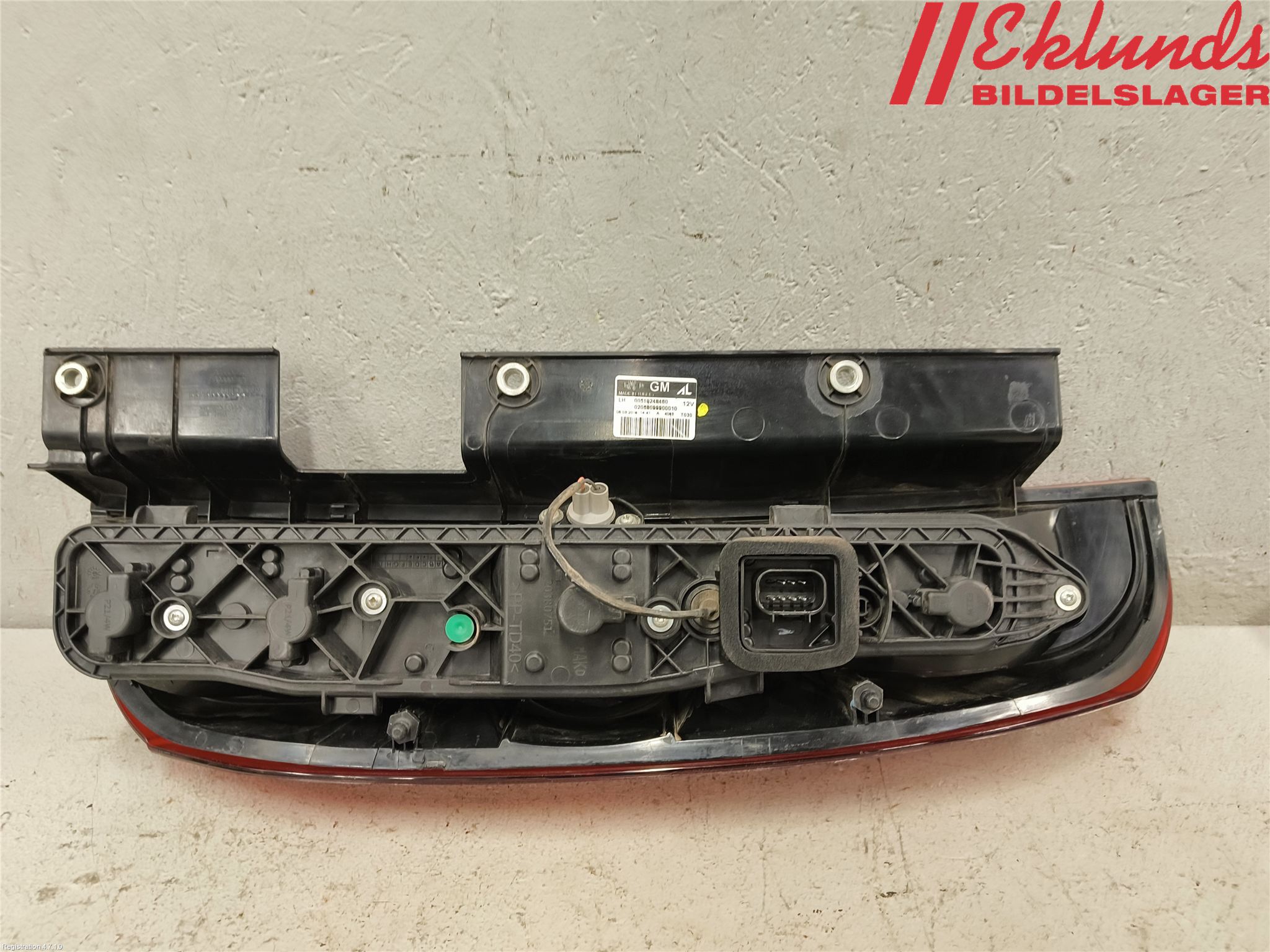 Opel COMBO D 12-18 Bakljus Vänster