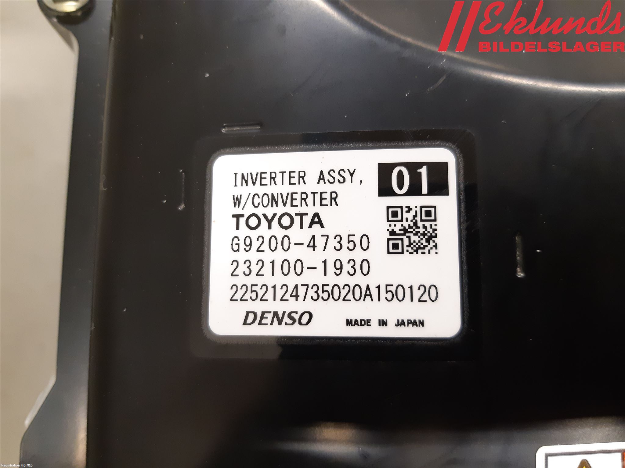 Toyota COROLLA 19- Converter