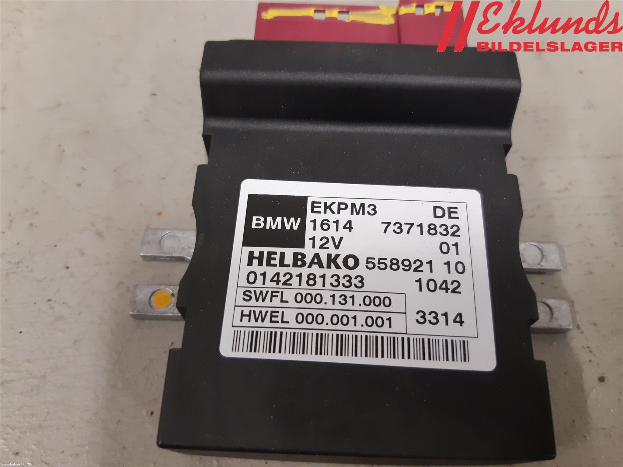 BMW X5 F15 13-18 Styrenhet Bränslepump