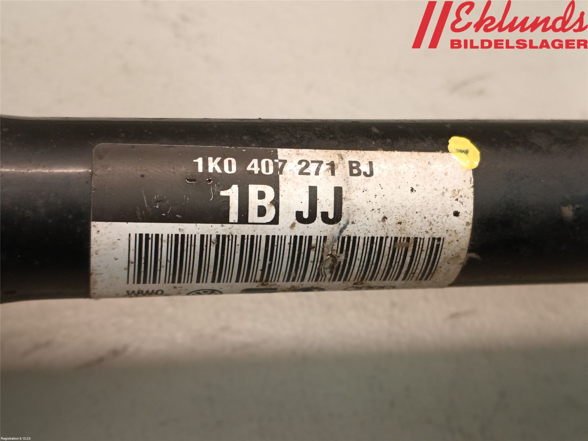 Skoda OCTAVIA (1Z) 05-13 Drivaxel Fram Vänster