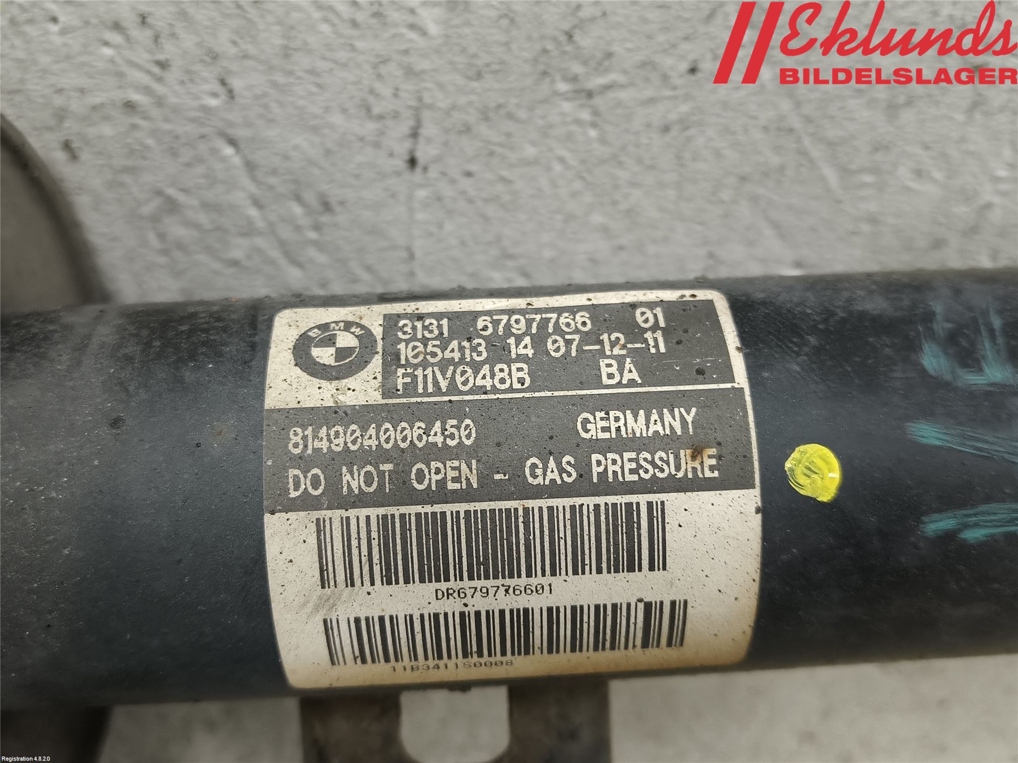 BMW 5 F10/F11/F18 09-17 Fjäderben Fram Höger