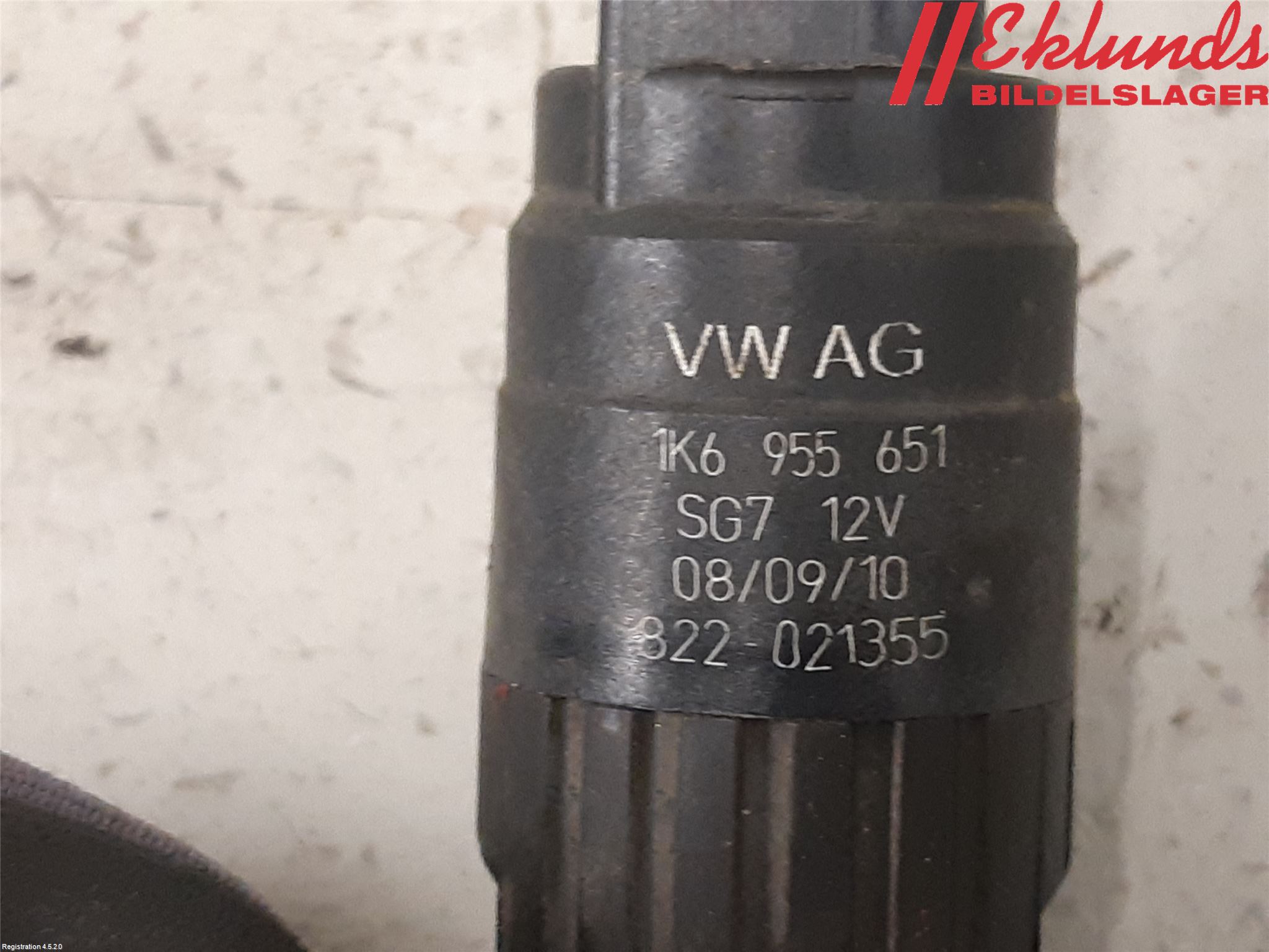 Seat LEON 06-12 Spolarpump Vindruta