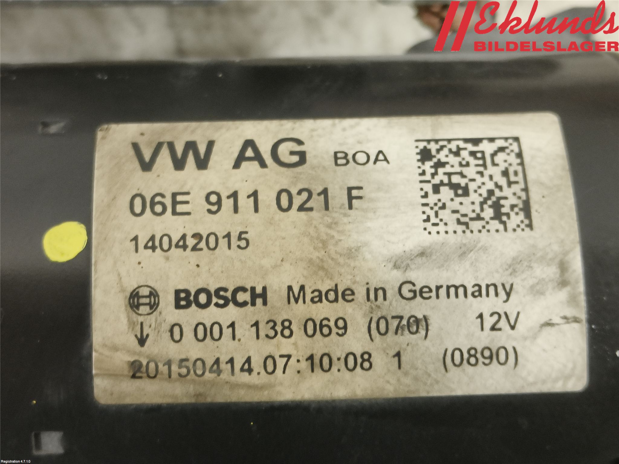 Audi A5 07-16 Startmotor