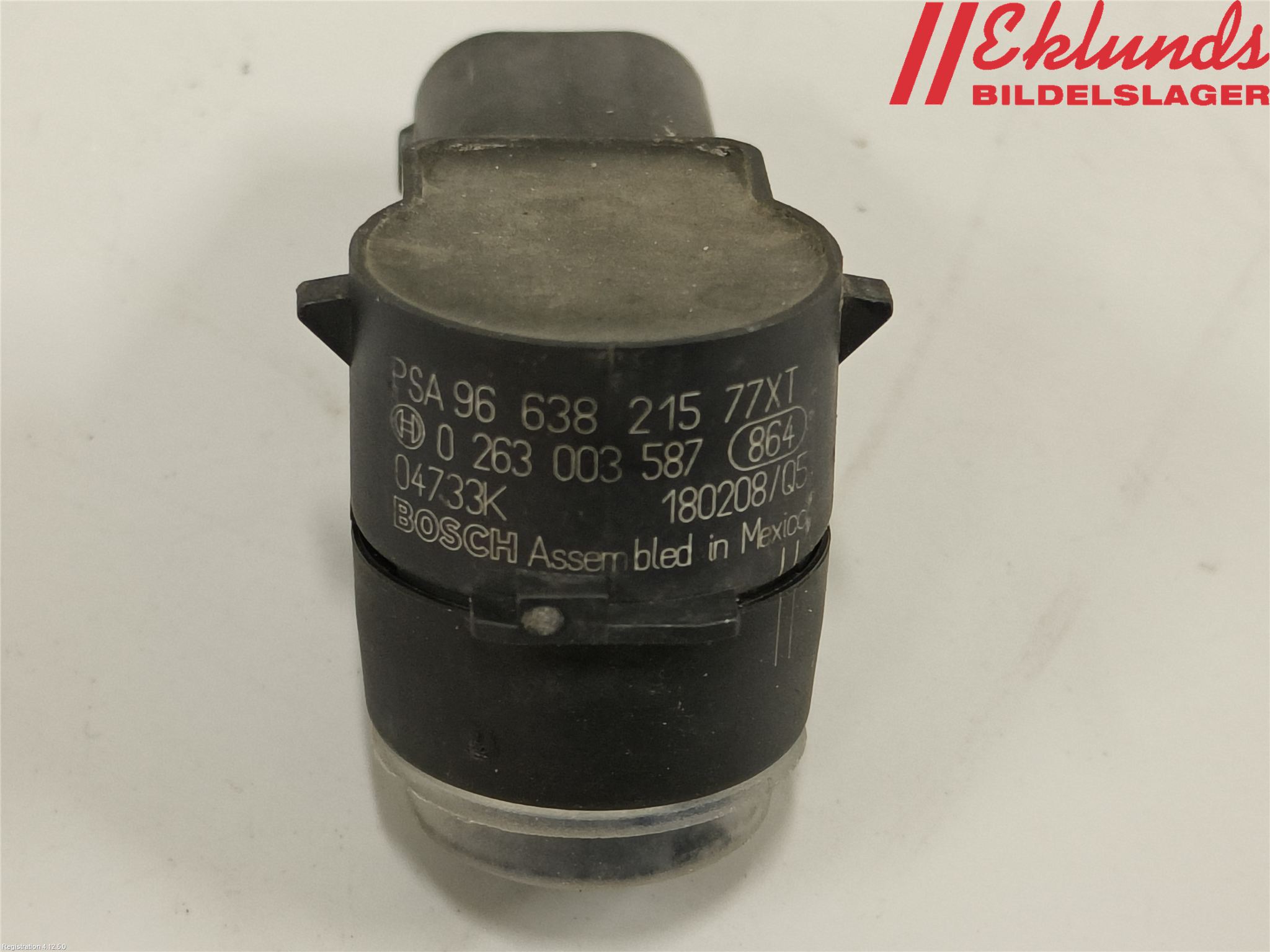 Peugeot PARTNER 16-18 Parkeringshjälp Backsensor