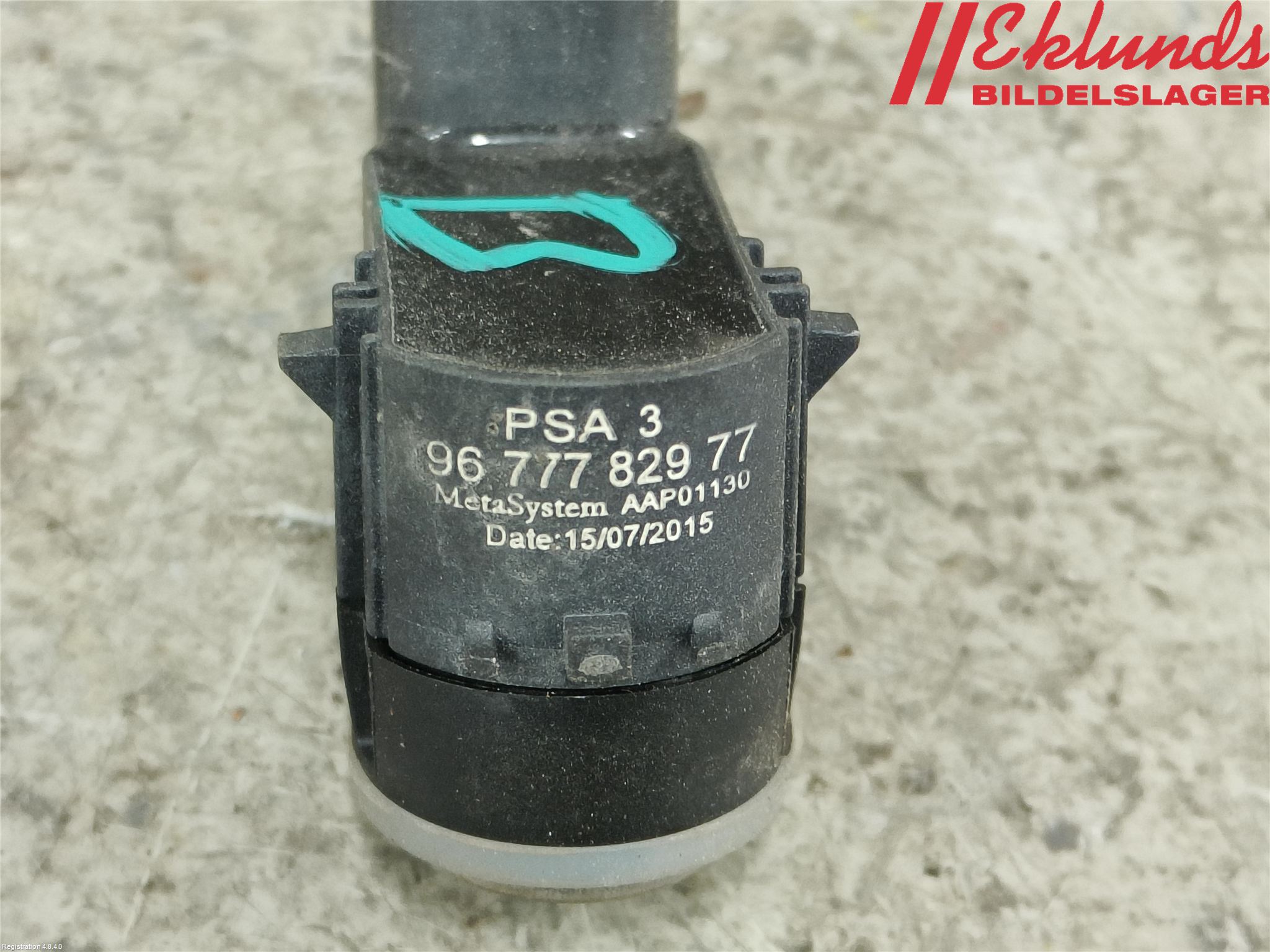 Peugeot 3008 09-16 Parkeringshjälp Backsensor