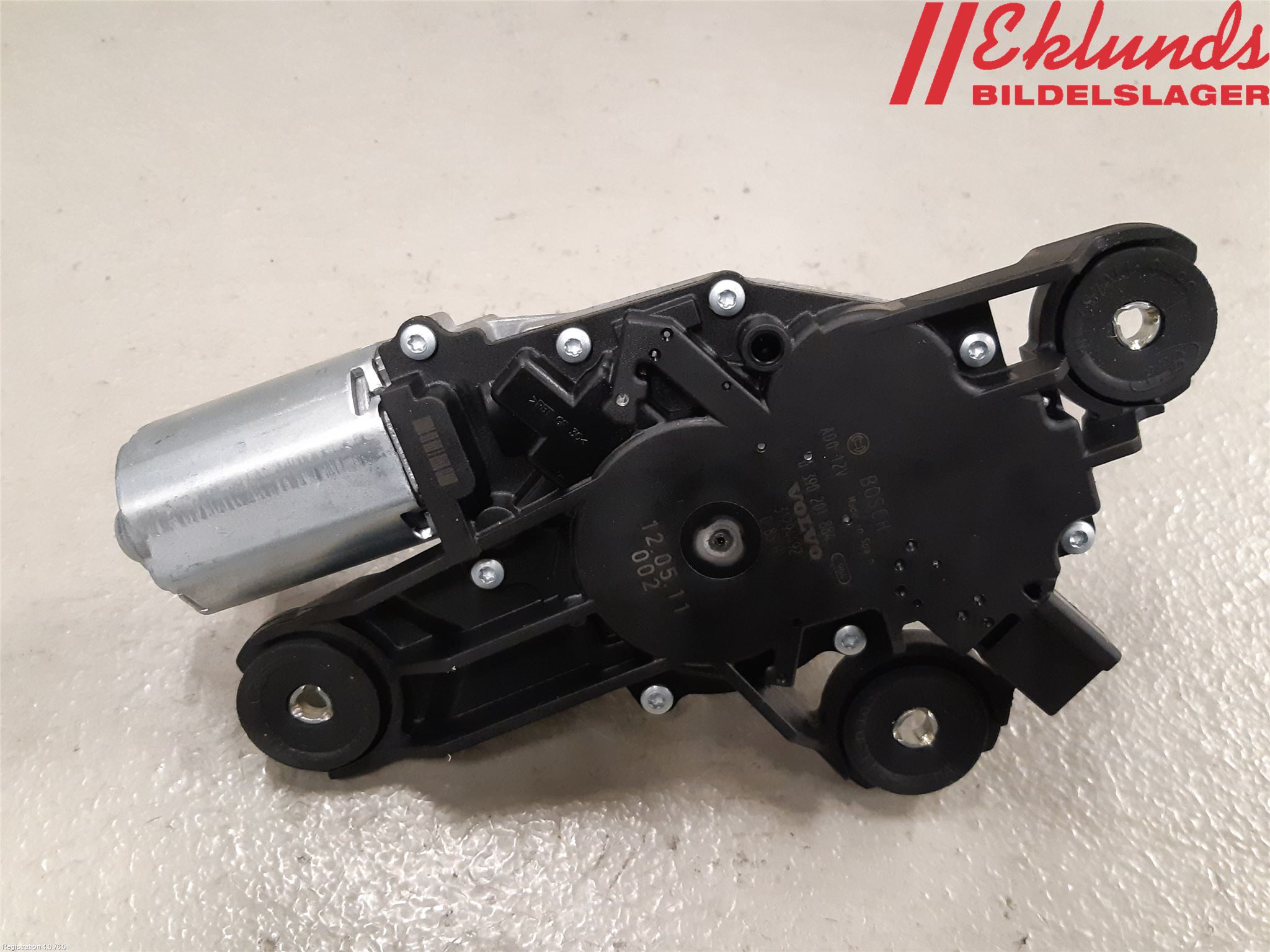 Volvo V60 11-13 Torkarmotor Baklucka