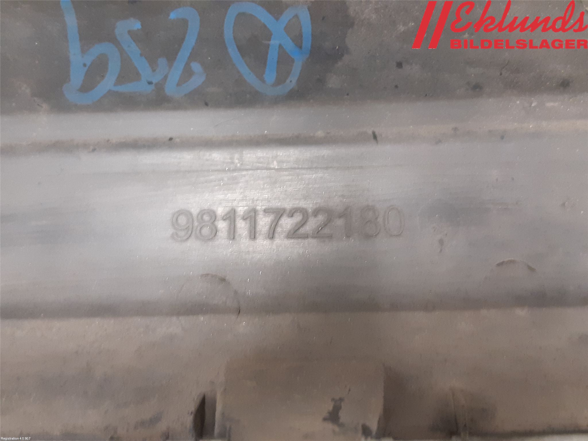 Peugeot PEUGOT 208 16-19 Stöt Utfyllnad-List-Grill