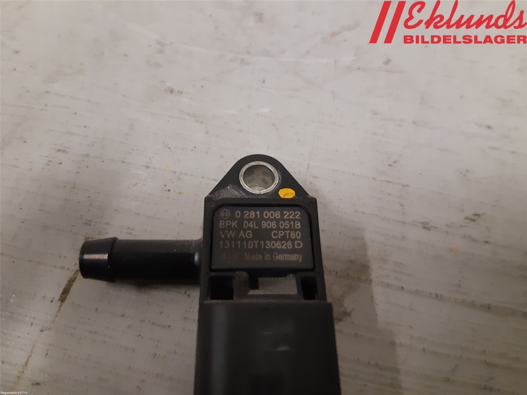 Audi A3/S3 8V 13-20 Sensor Avgas