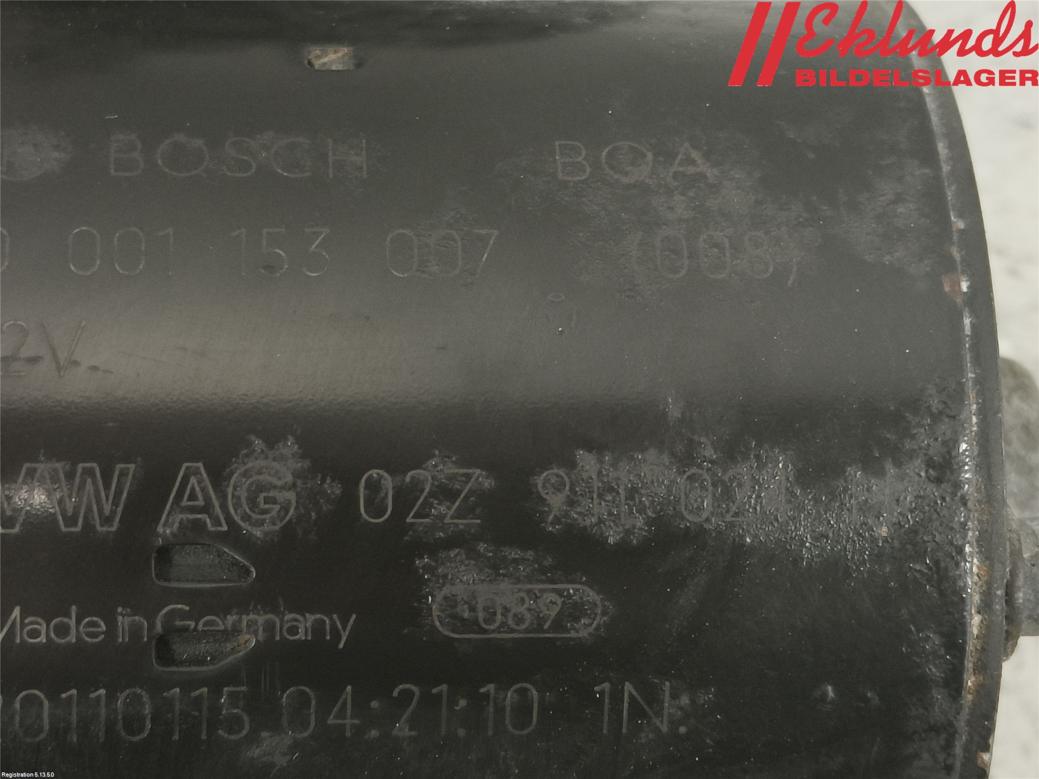 Skoda SUPERB 09-15 Startmotor Diesel