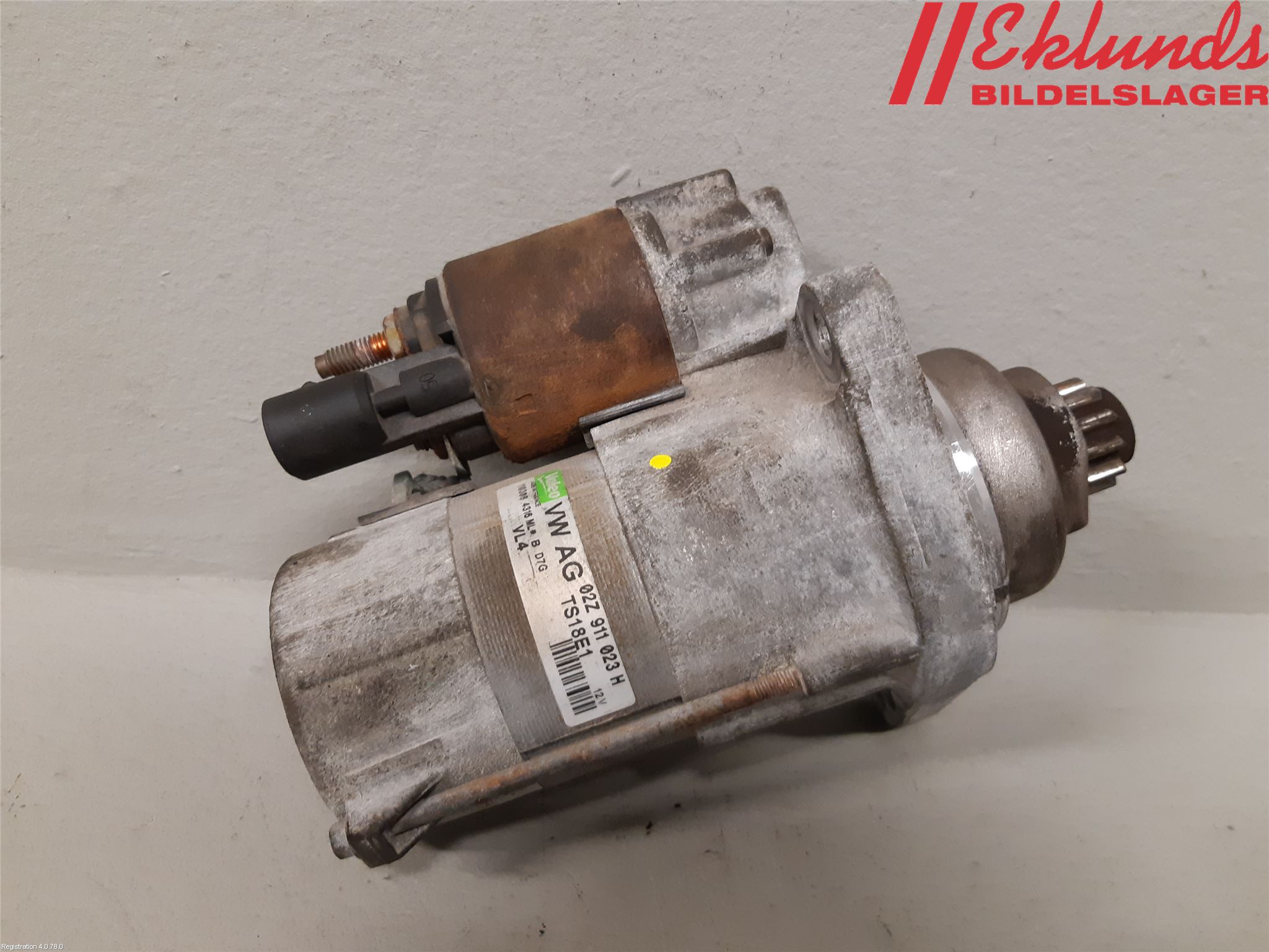 Volkswagen VW GOLF V 04-09 Startmotor Diesel