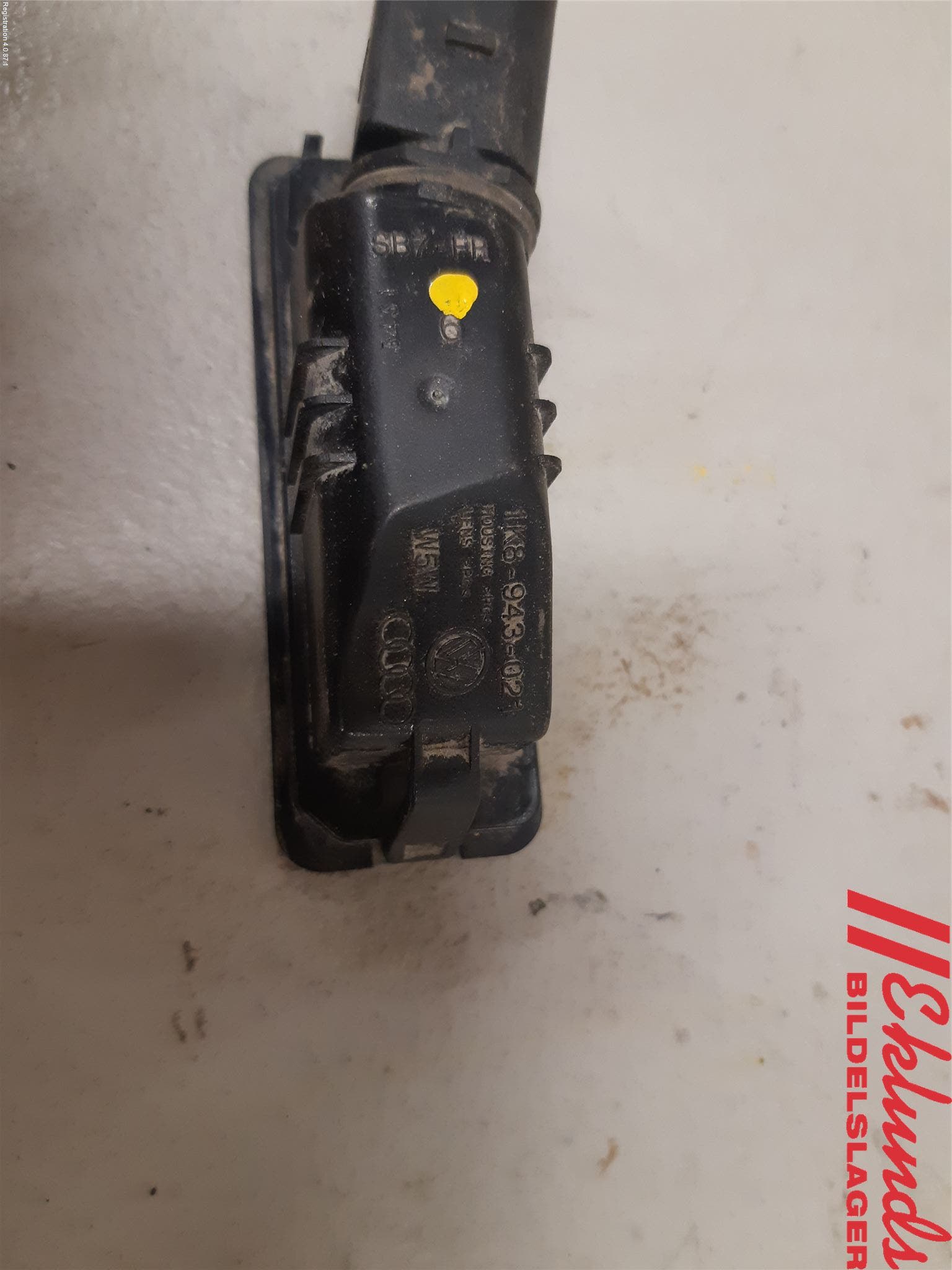 Volkswagen VW POLO 10-17 Skylt Belysning