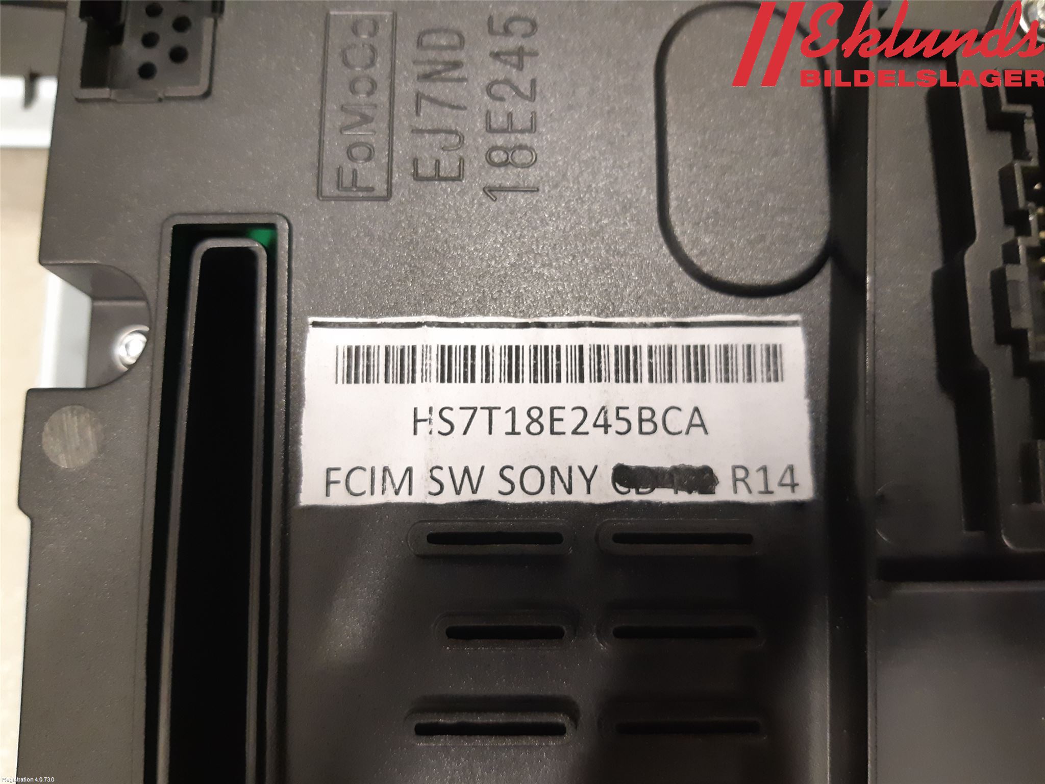 Ford MONDEO 15-22 Ac Styrenhet Ac Manöveren