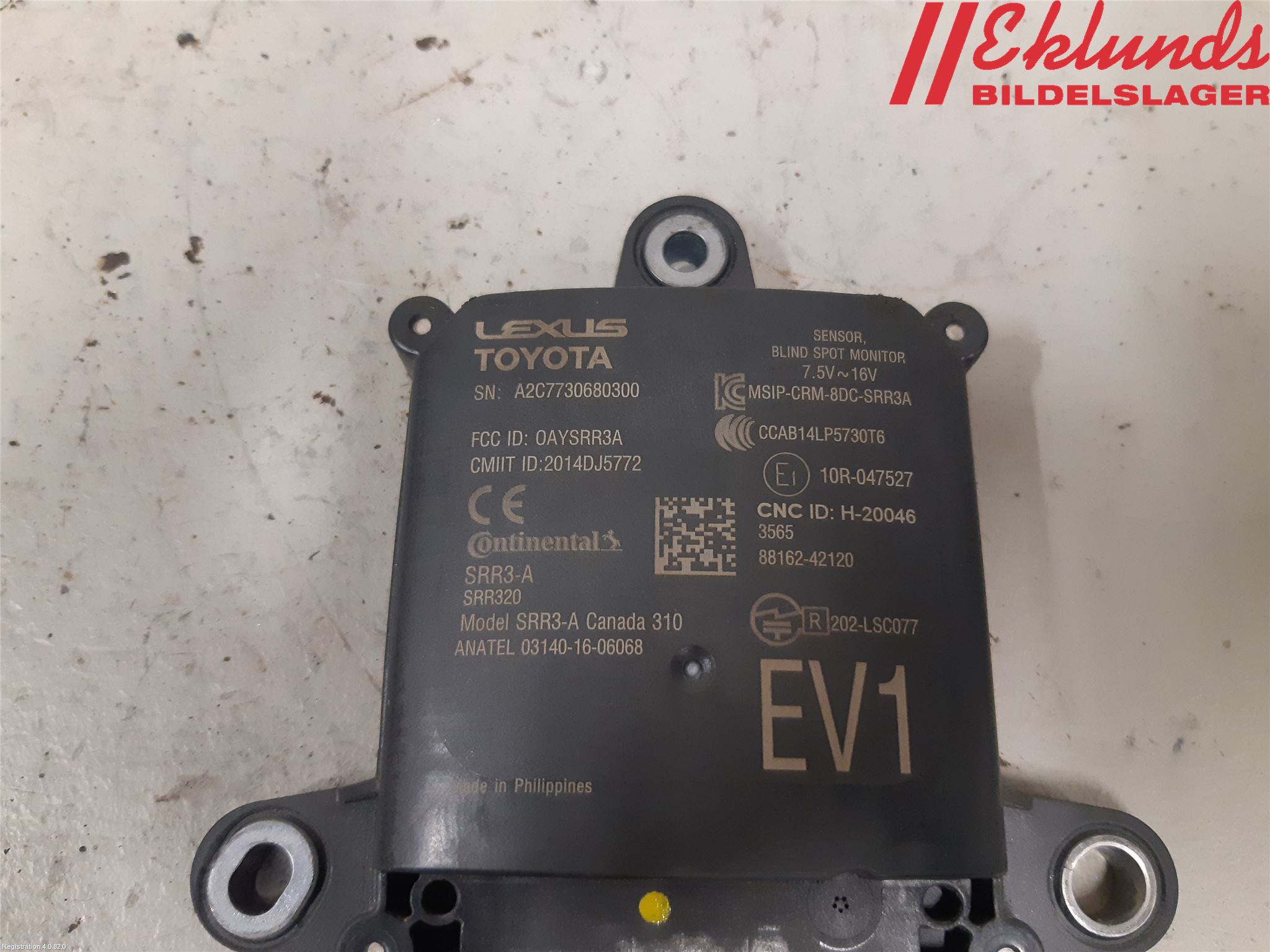 Toyota RAV4 19- Sensor Övrigt