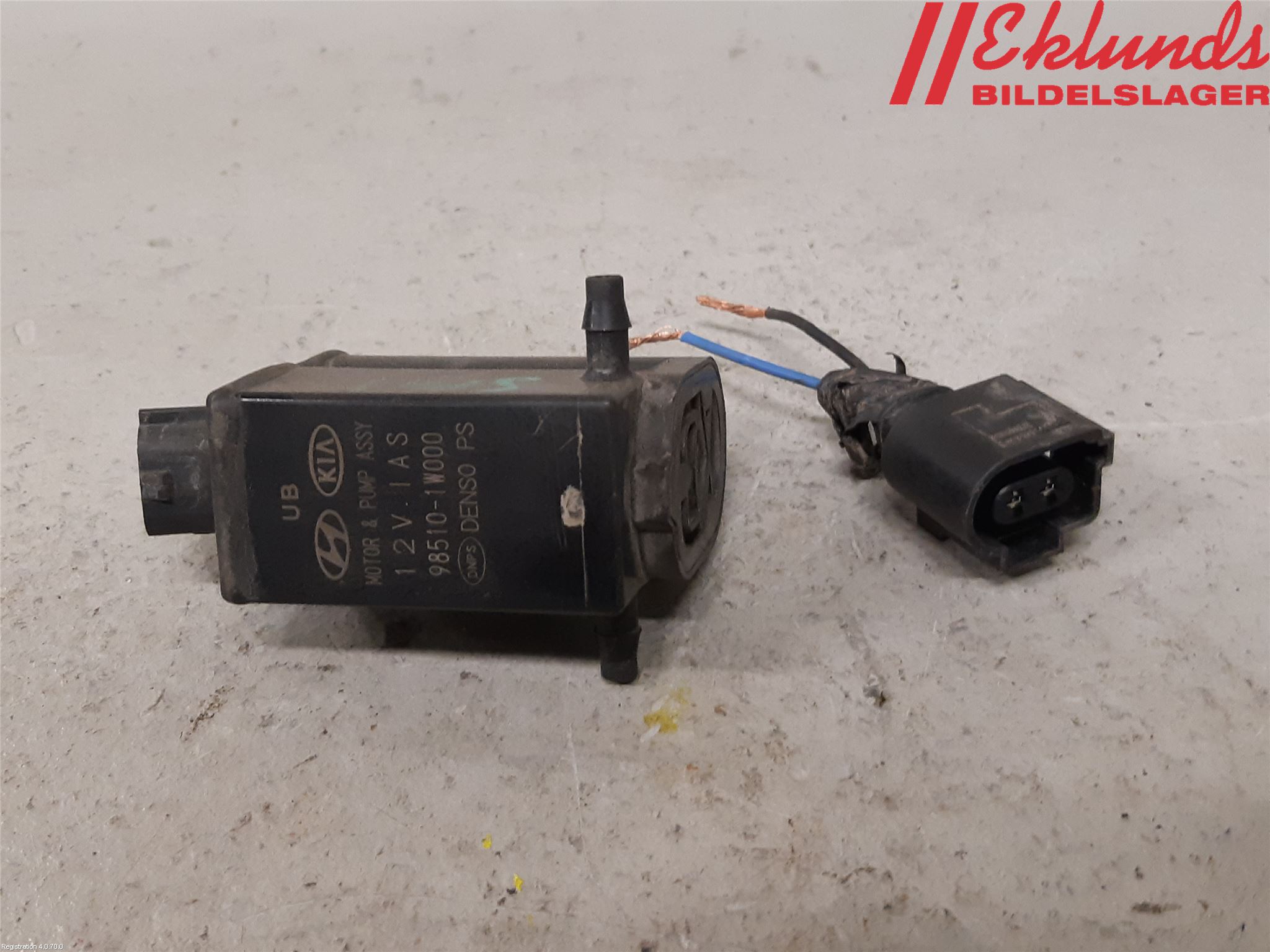 Hyundai i40 08-15 Spolarpump Vindruta