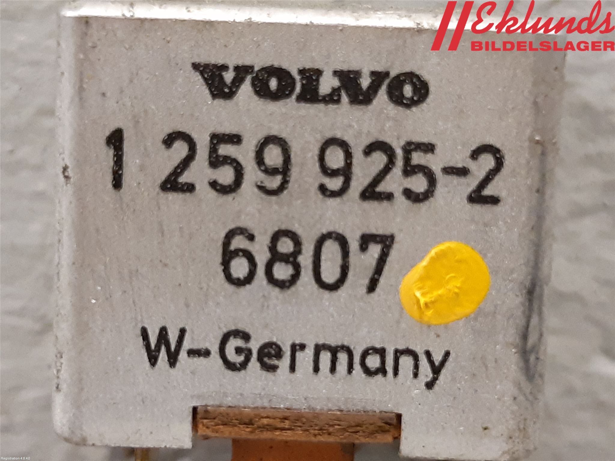 Volvo 740 88-92 Relä Övrigt