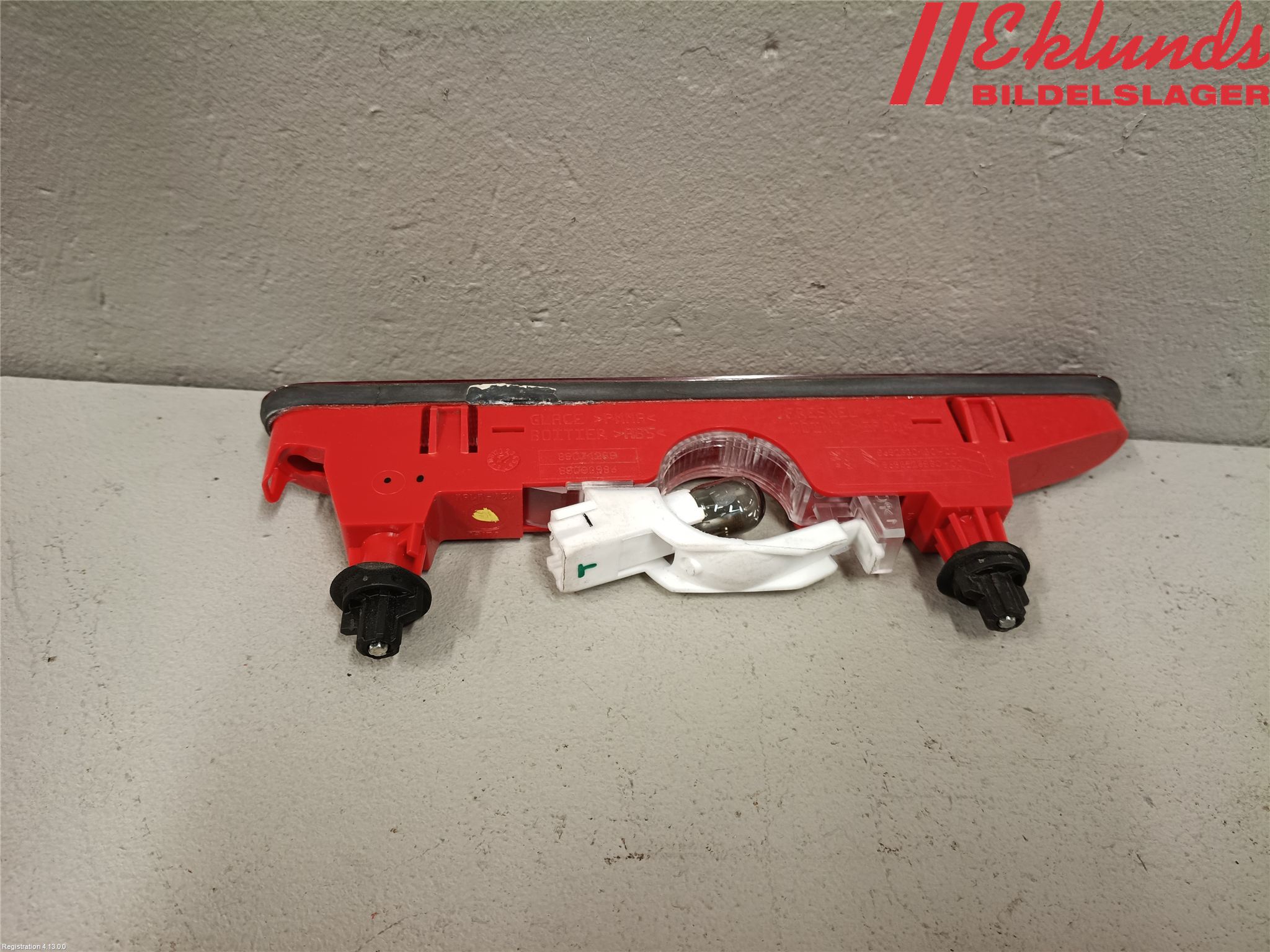 Citroen BERLINGO 08-18 Bromsljus Bakruta