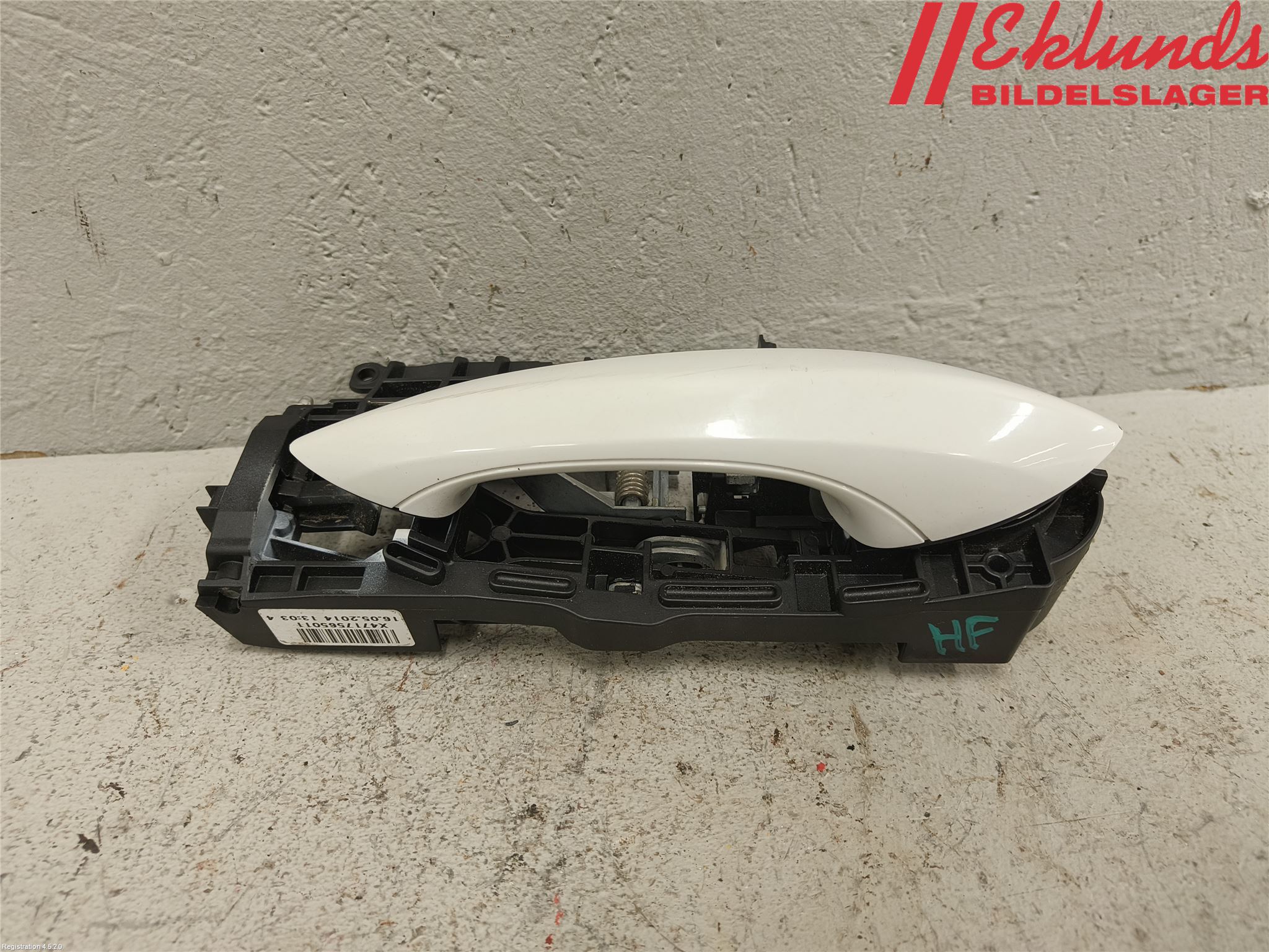 BMW 5 F10/F11/F18 09-17 Dörrhandtag Yttre Hö