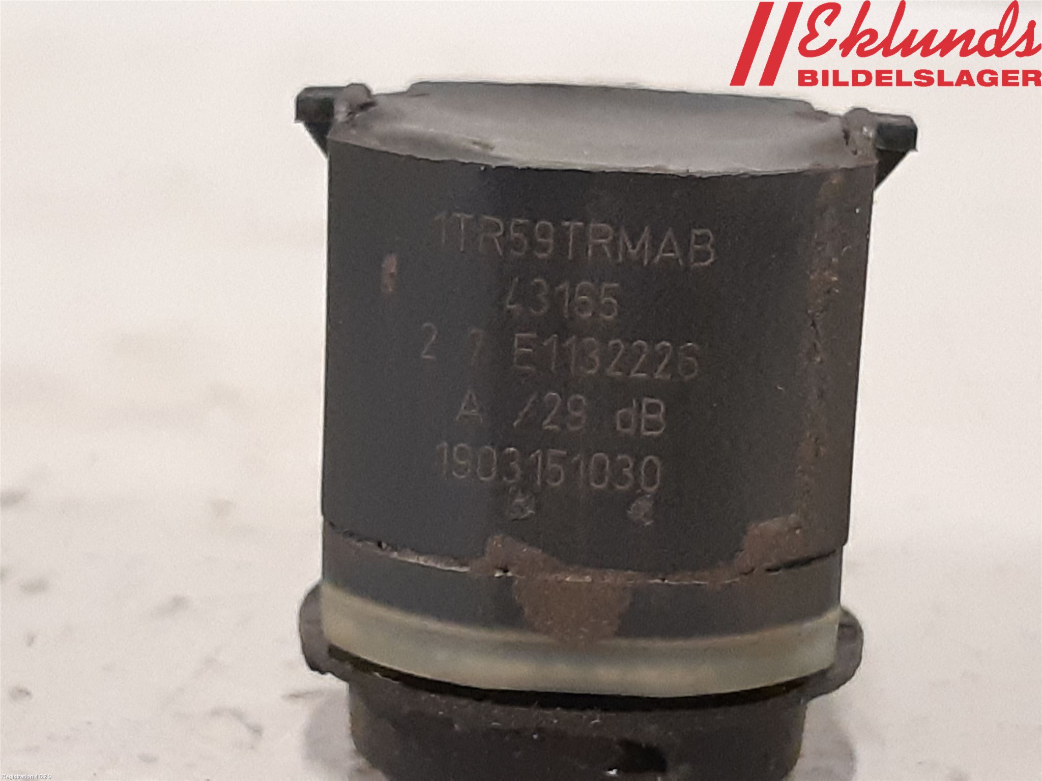 Fiat 500 07- Parkeringshjälp Backsensor