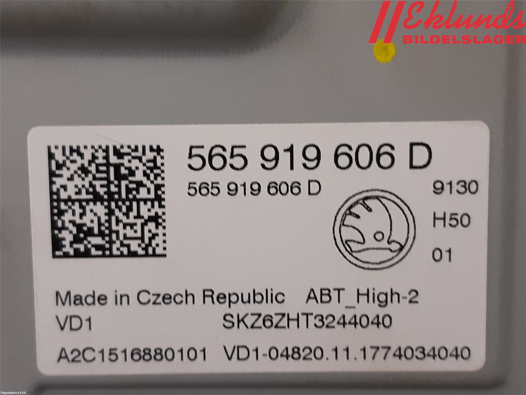 Skoda KODIAQ 17-24 Cd Radio - Multimediapanel