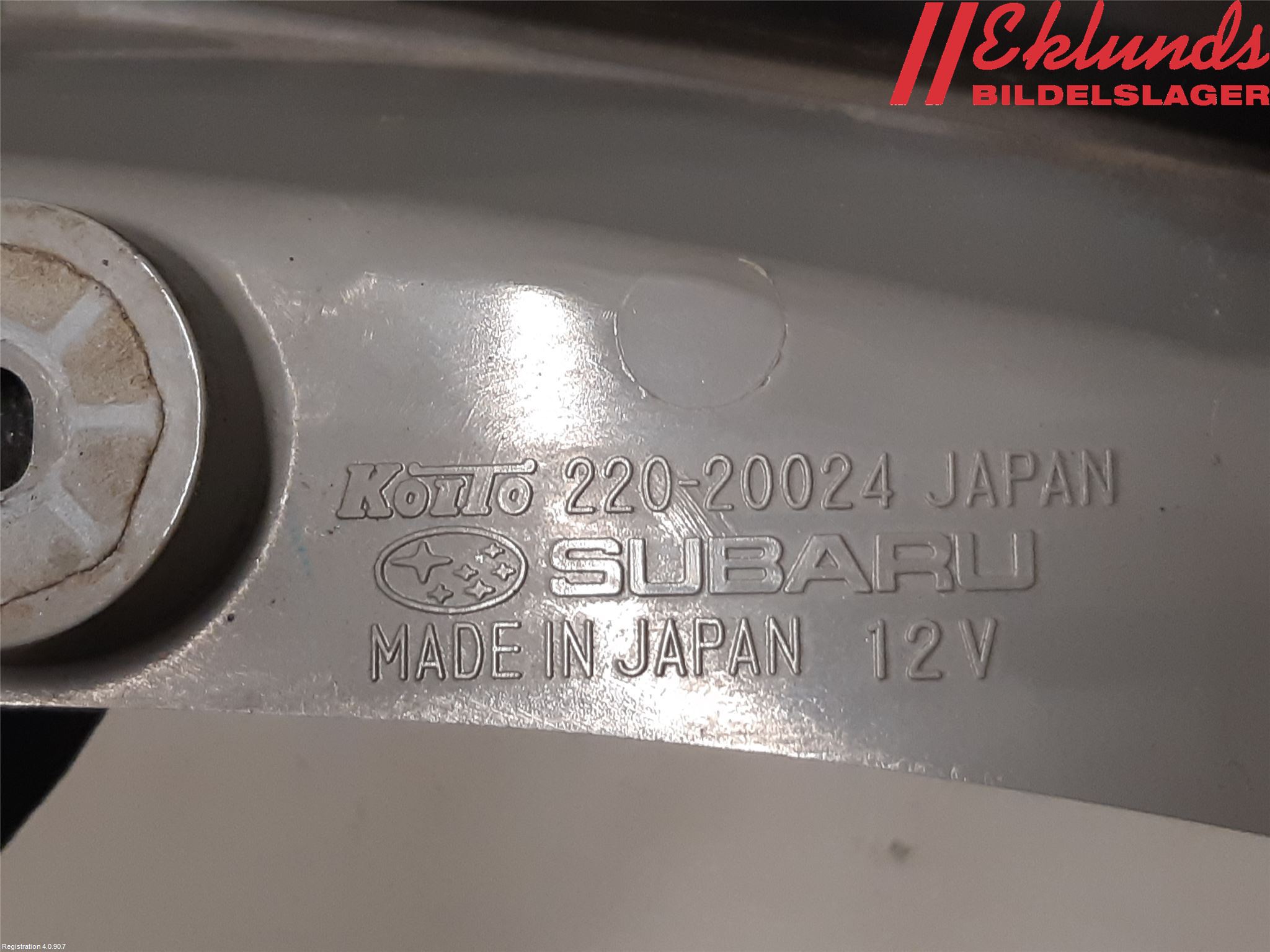Subaru IMPREZA III 08-11 Bakljus Vänster