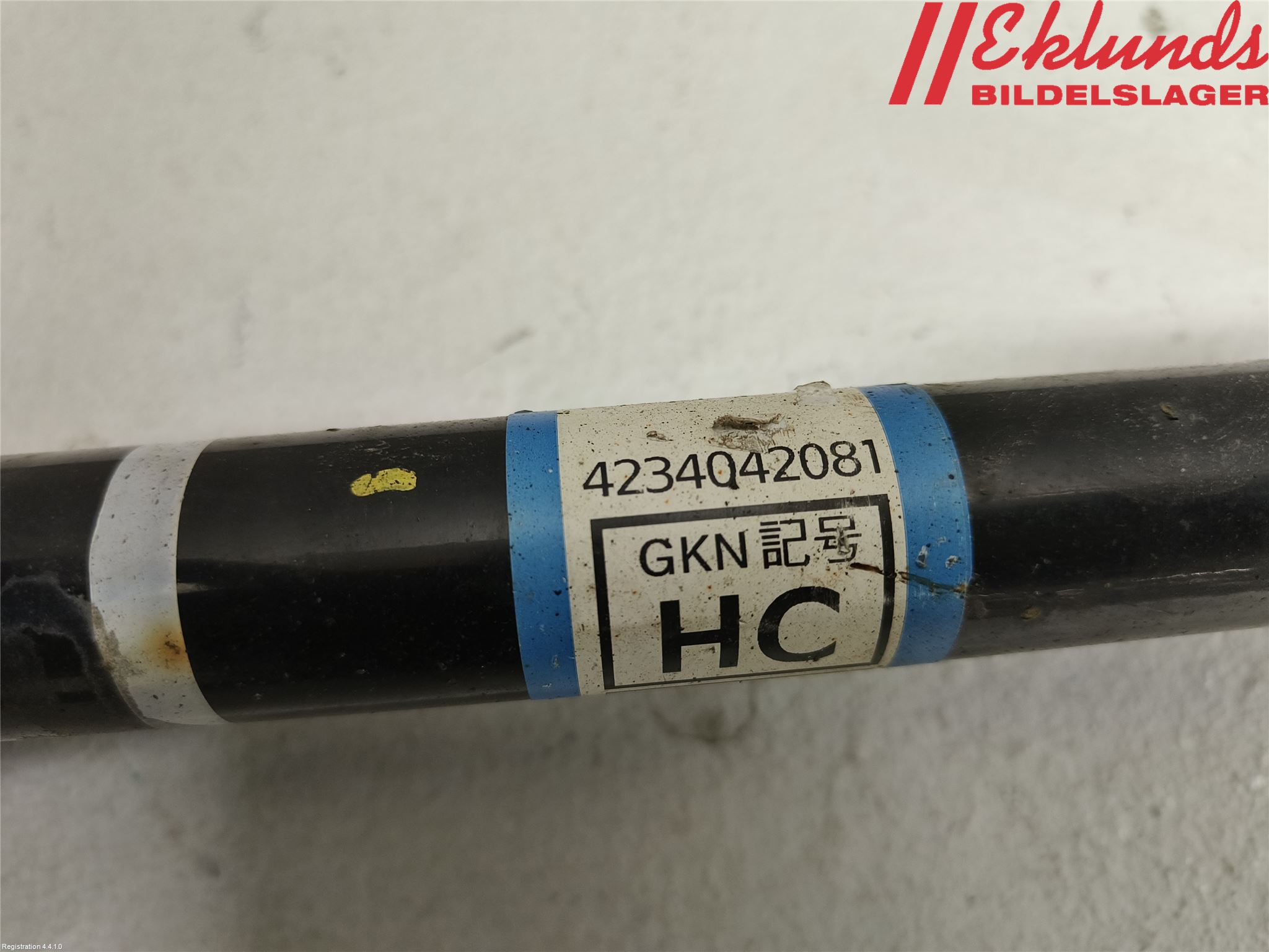 Toyota bZ4X EA10 22- Drivaxel Bak Vänster