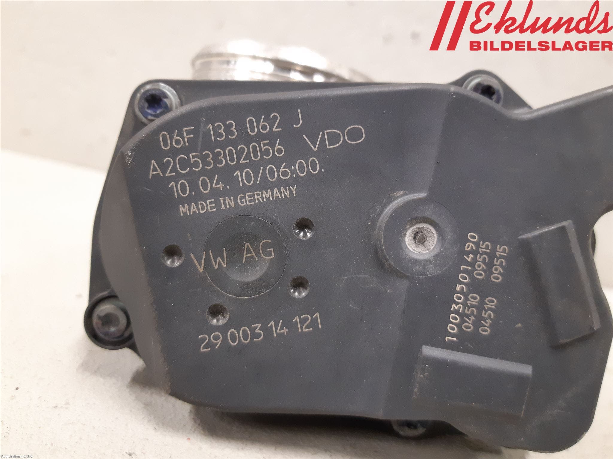 Skoda OCTAVIA (1Z) 05-13 Injspjällhus